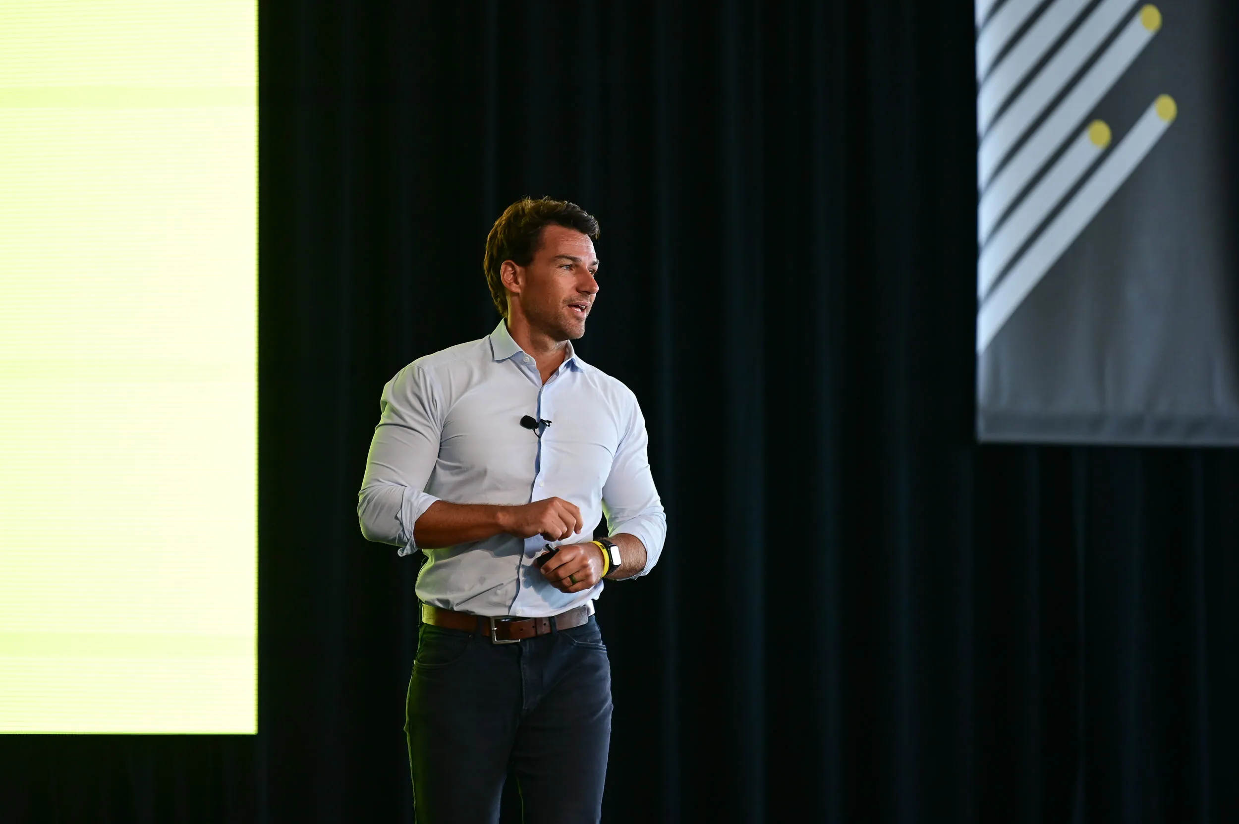 James Gross, co-founder of Micromobility Industries announces Ride Review, ridereview.io at Micromobility America 2022