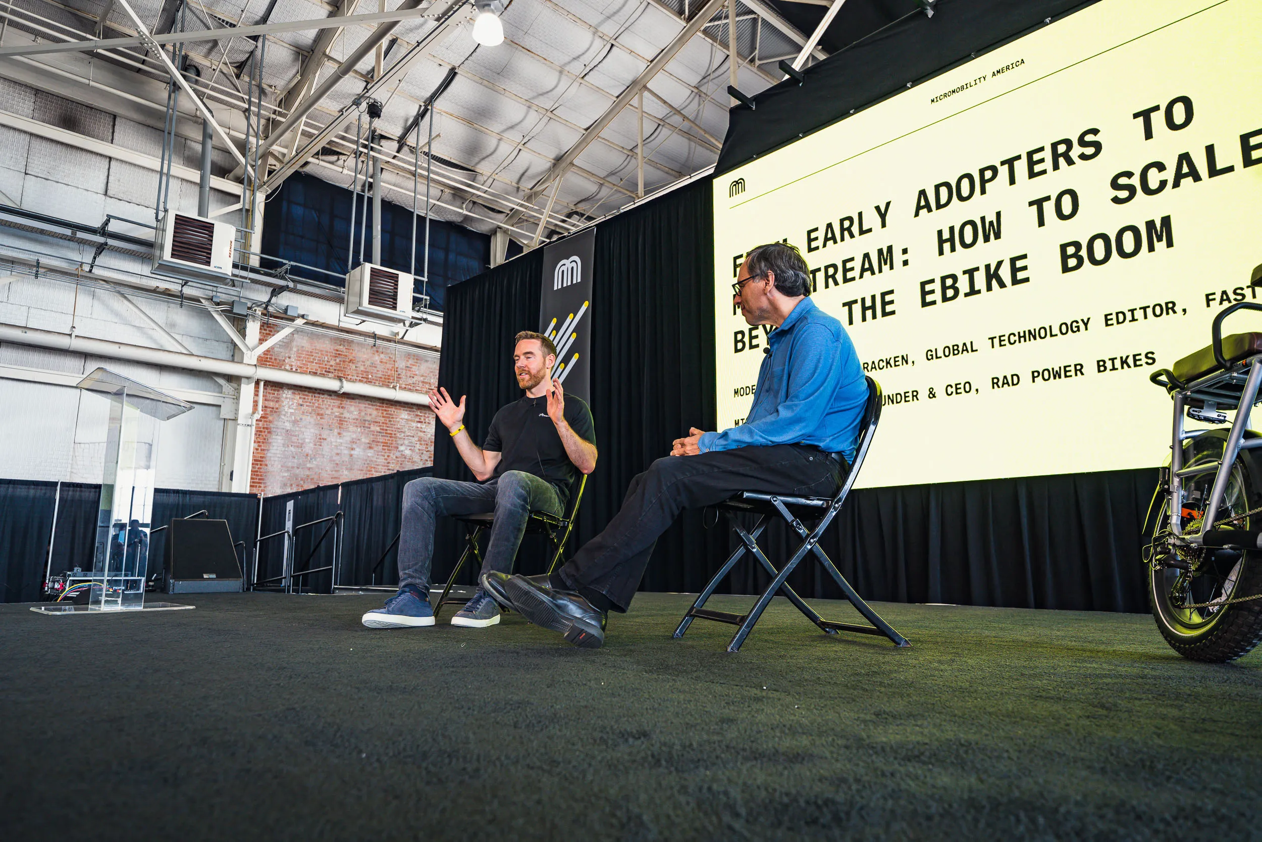 Mike Radenbaugh, CEO and co-founder of Rad Power Bikes, and Harry McCracken, Global Tech Editor, Fast Company, will examine ebikes' transition from a novelty to the mainstream with interest expanding well beyond early adopters.