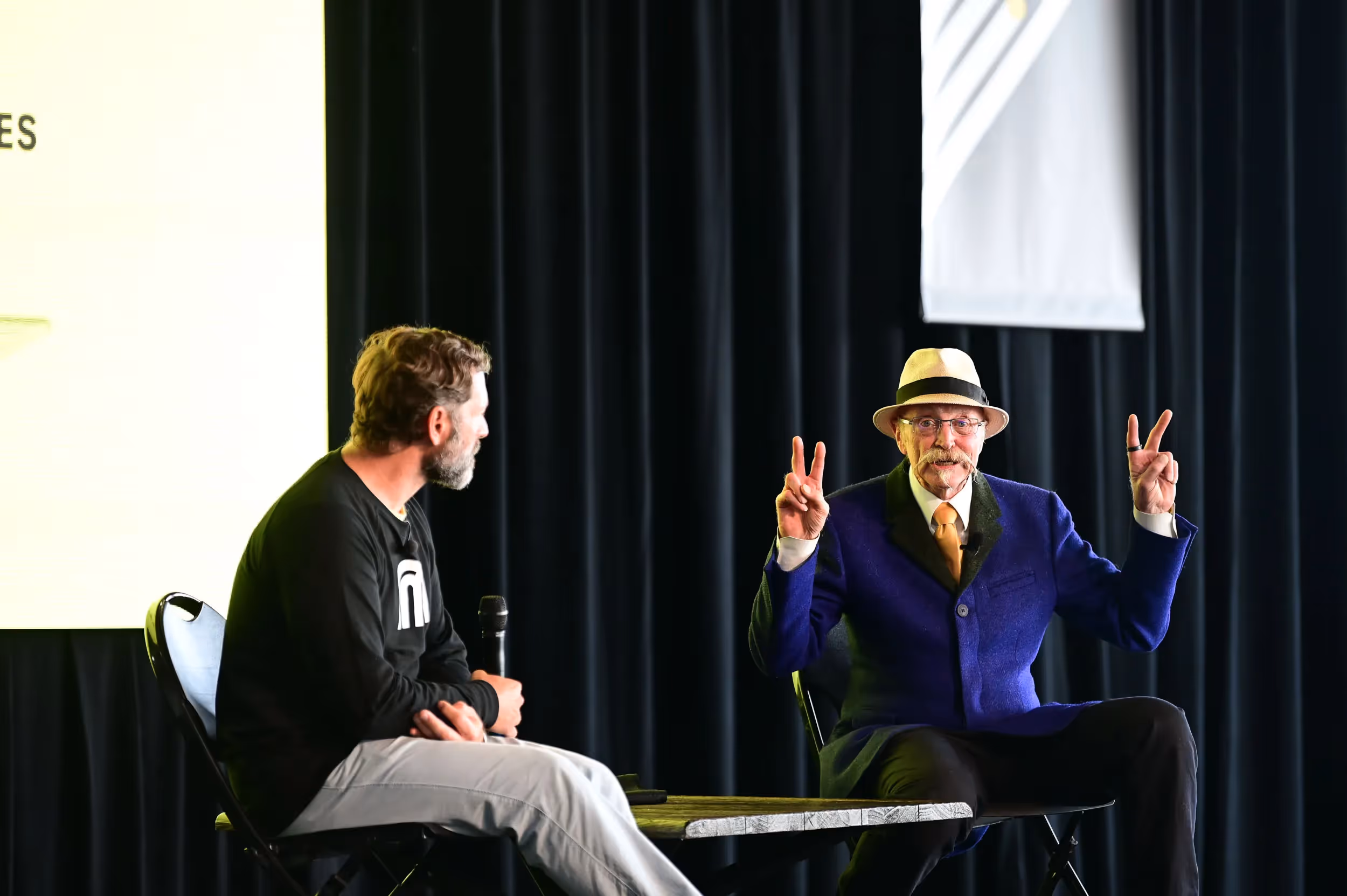 Gary Fisher Horace Dediu discuss the Bicycle Revolution during Micromobility America 2022