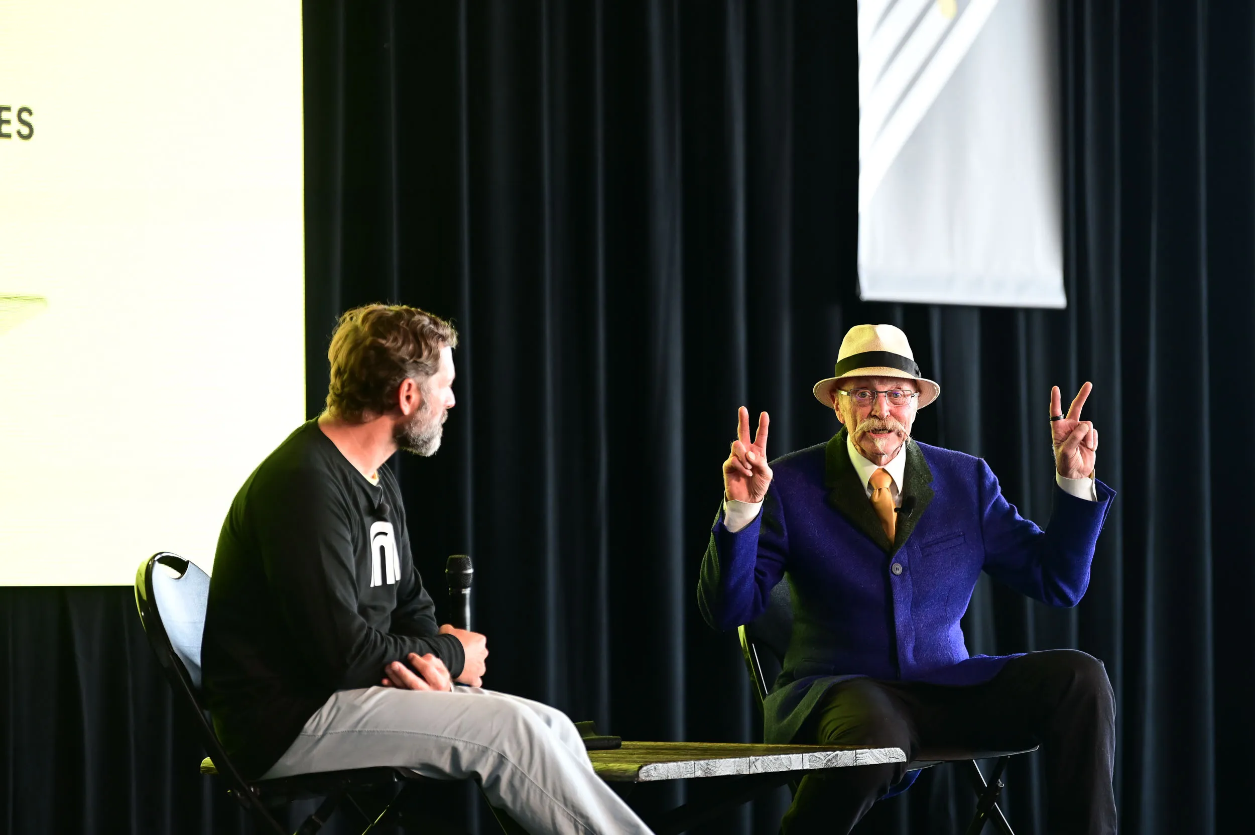 Gary Fisher Horace Dediu discuss the Bicycle Revolution during Micromobility America 2022