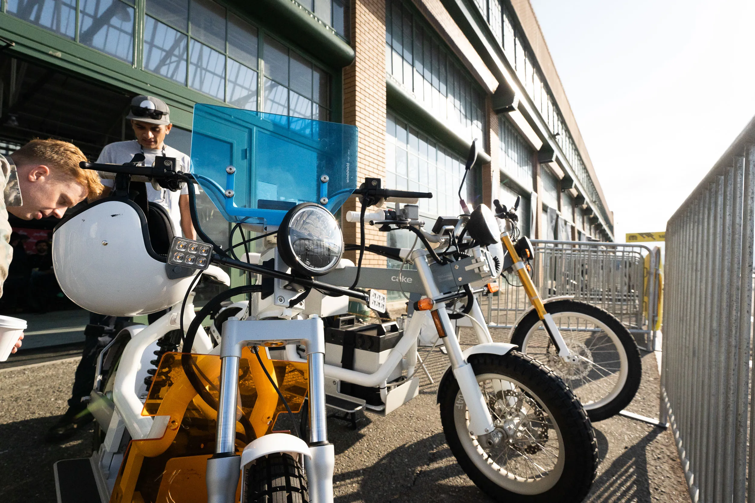 Cake electric motorbikes on display at Micromobility America 2022
