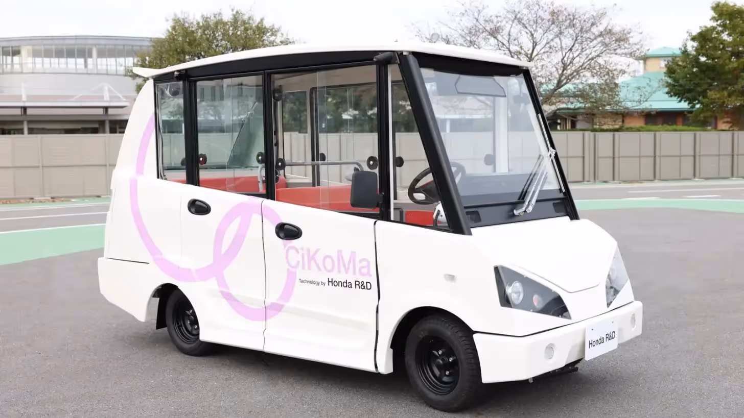 Honda CiKoMa self driving car