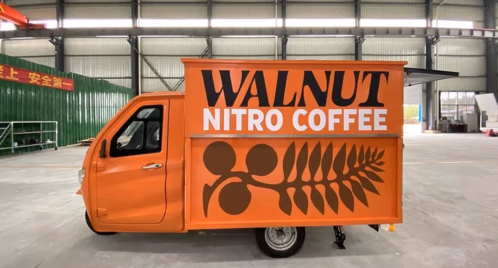 chinese coffee cart tuktuk