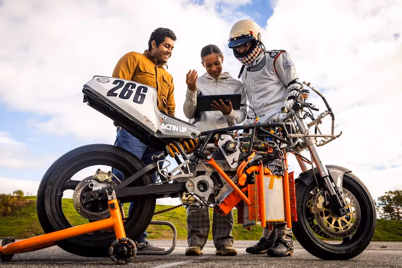 MIT Hydrogen Fuel Cell Electric Motorcycle