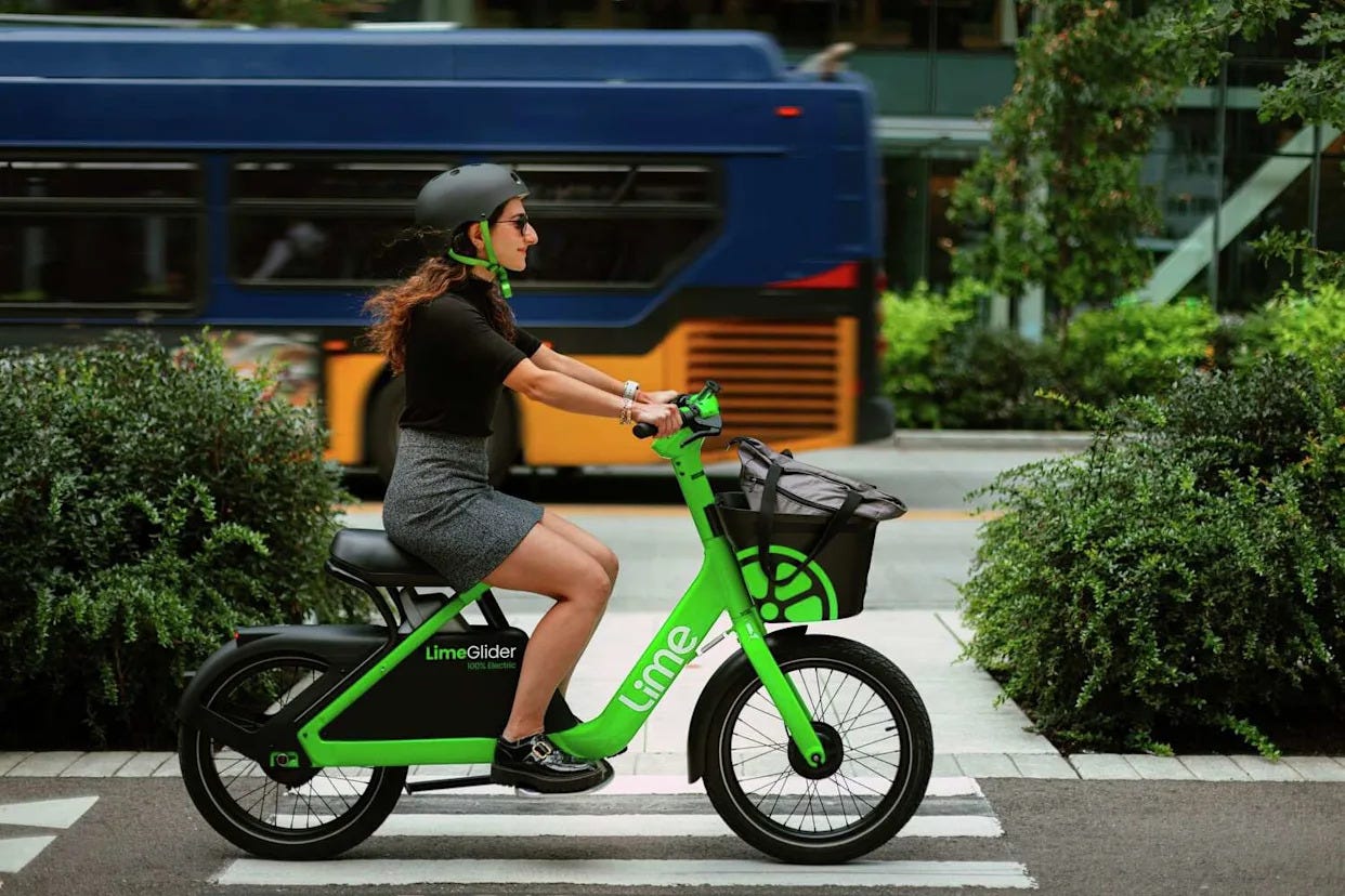Lime launching 'LimeGliders', accessible seated scooters, in Dallas