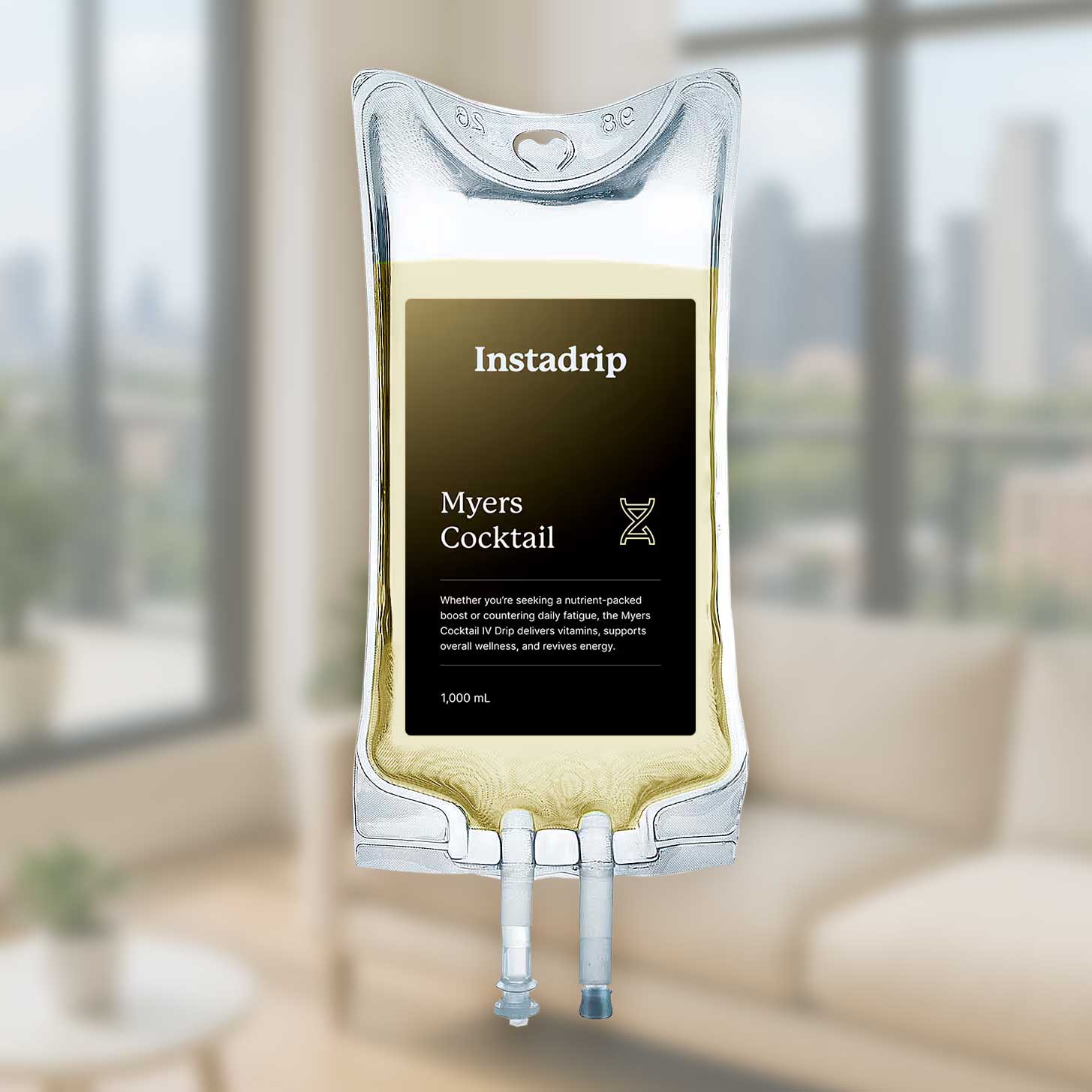 Myers Cocktail IV drip that boosts immunity, supports muscle/nervous systems, and fights fatigue.
