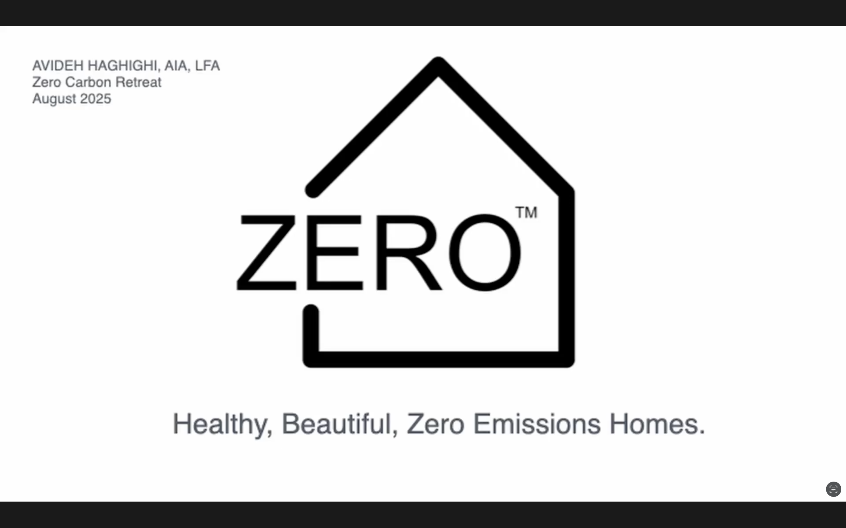 Avideh Haghighi - ZEROHOUZ (3-3:30pm)