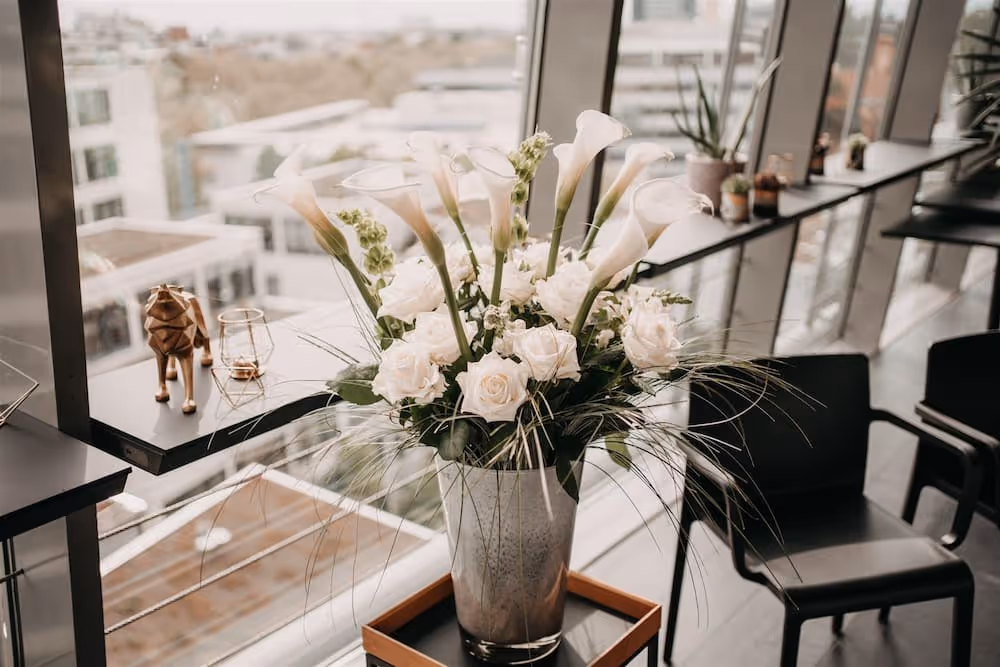 Wedding Hochzeits Decoration Schilling Roofbar Heidelberg
