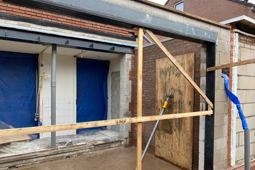 bouwupdate van verbouwing in beltrum
