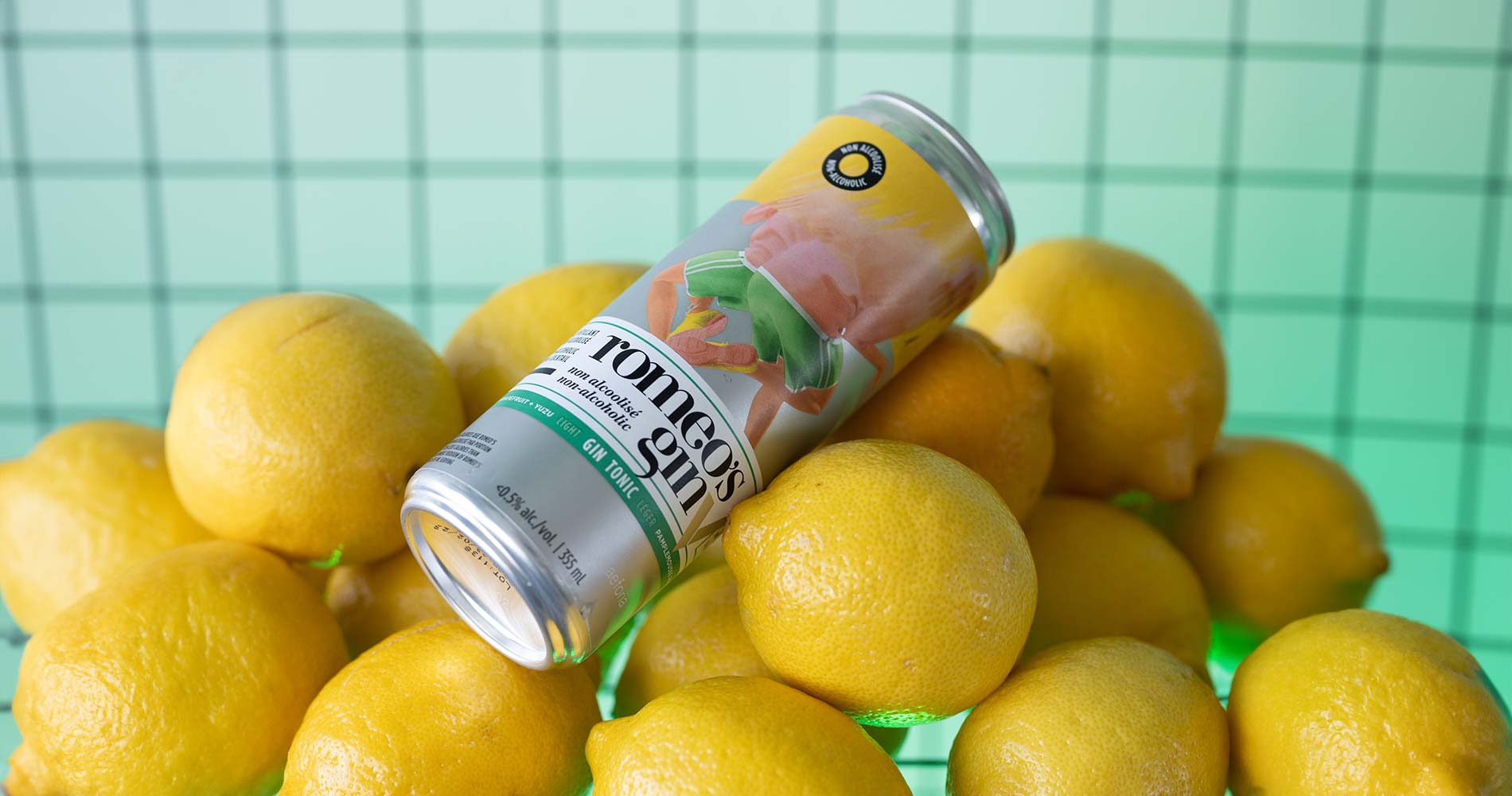 romeo's gin Light Gin Tonic | non-alcoholic ready-to-drink