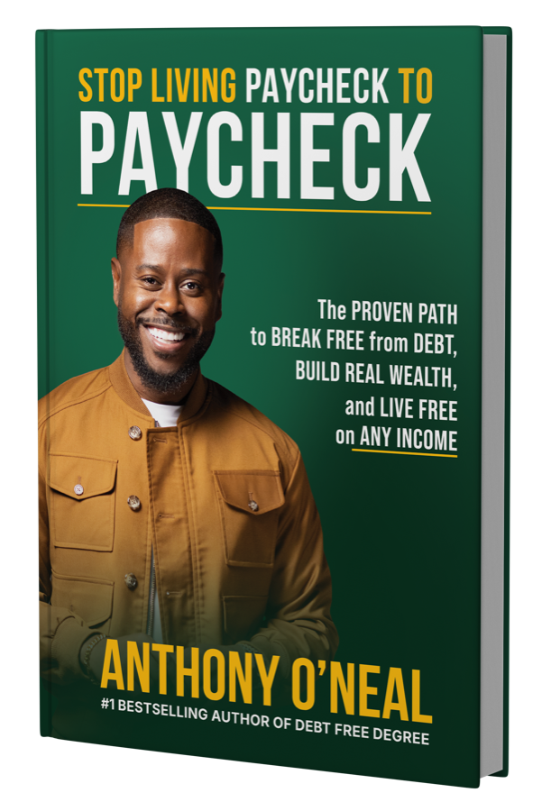 Stop Living Paycheck to Paycheck book cover by Anthony O'Neal