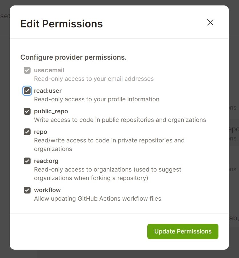 update-permissions-cloud-dev-environment