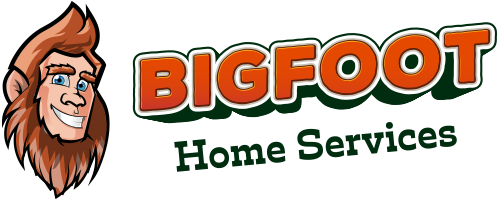 Our logo, featuring Bigfoot's face on the left, and the text stacked on the right