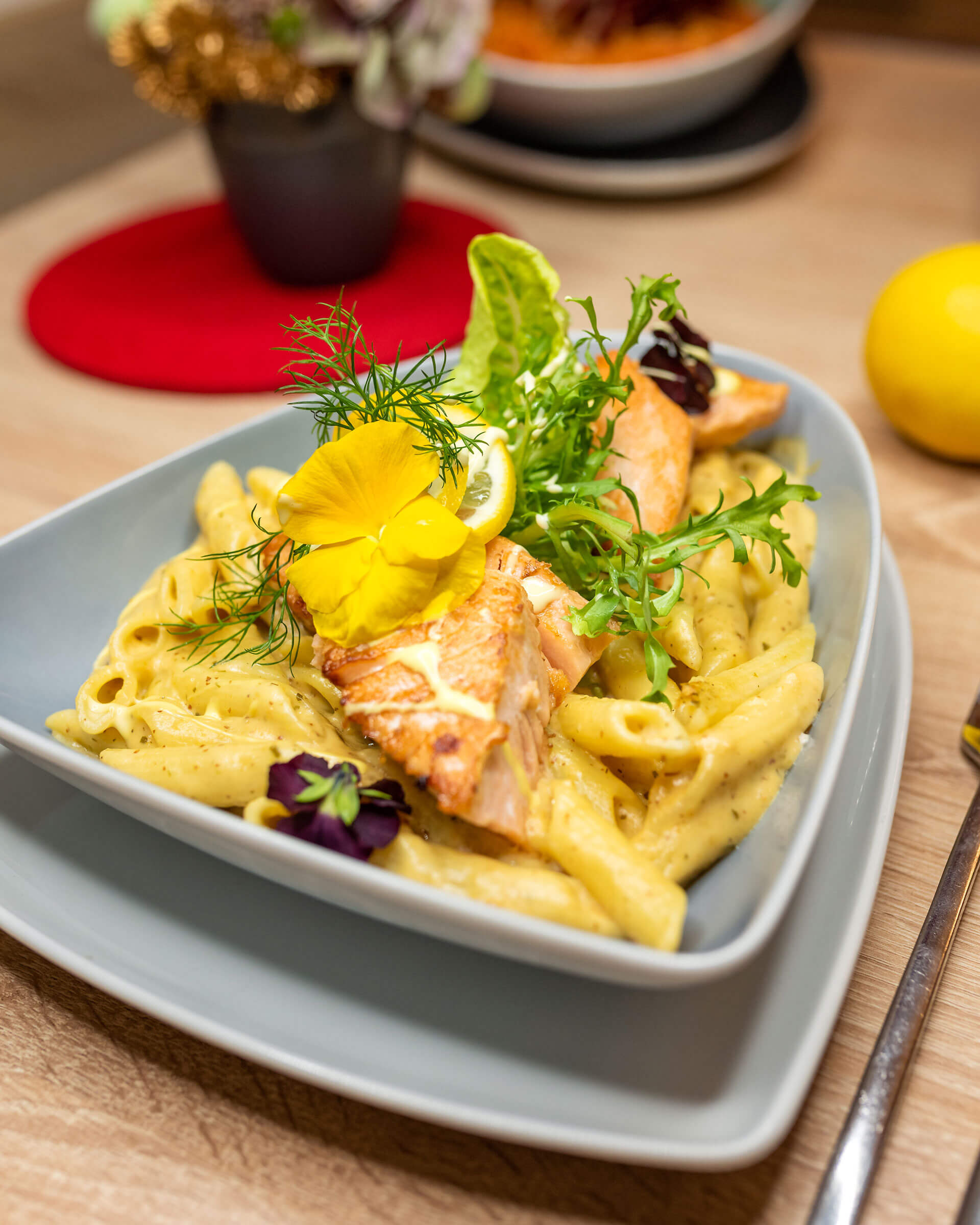 Pasta Salmone Limoncelli
