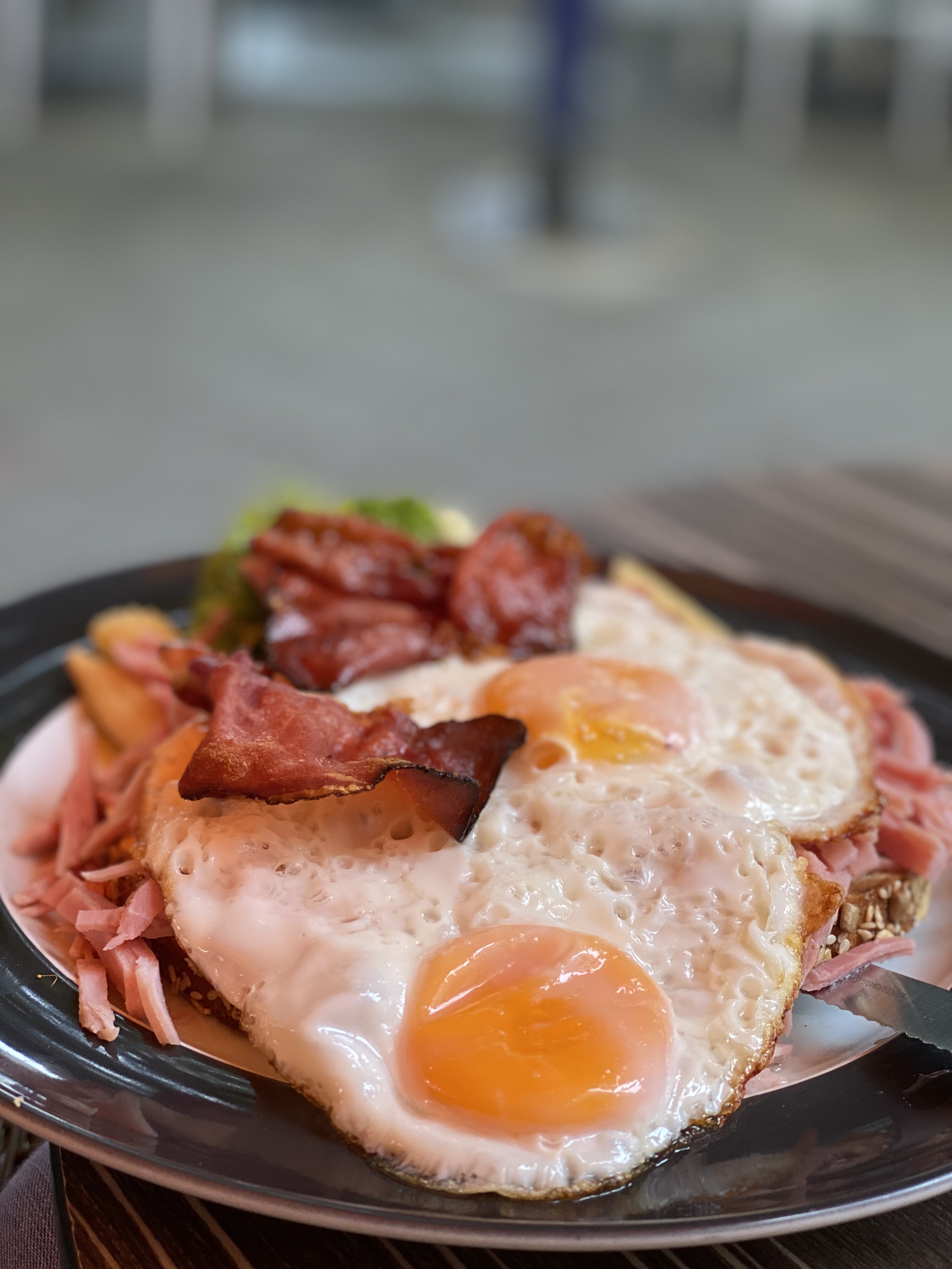 Strammer Max mit Bacon