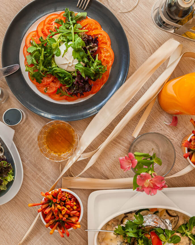 Tomaten Carpaccio Burrata