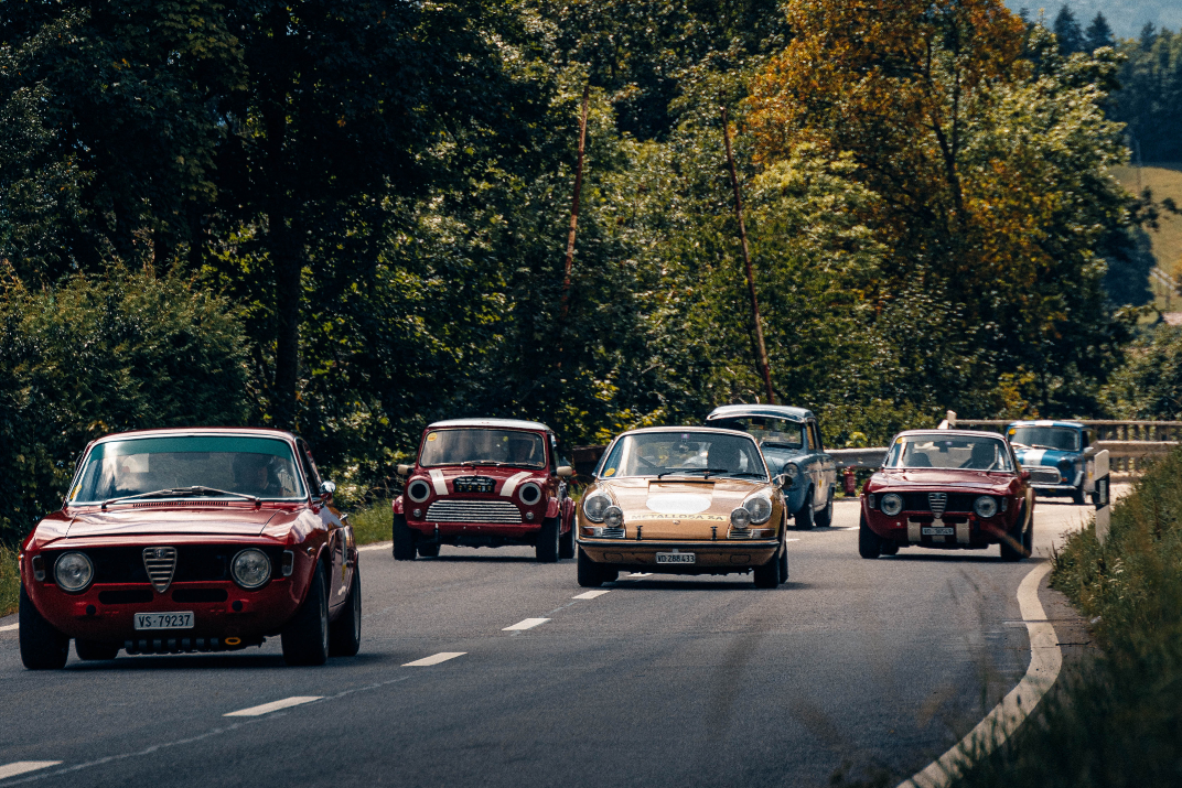 ACV is an official partner of the Historic hillclimb race Ollon-Villars