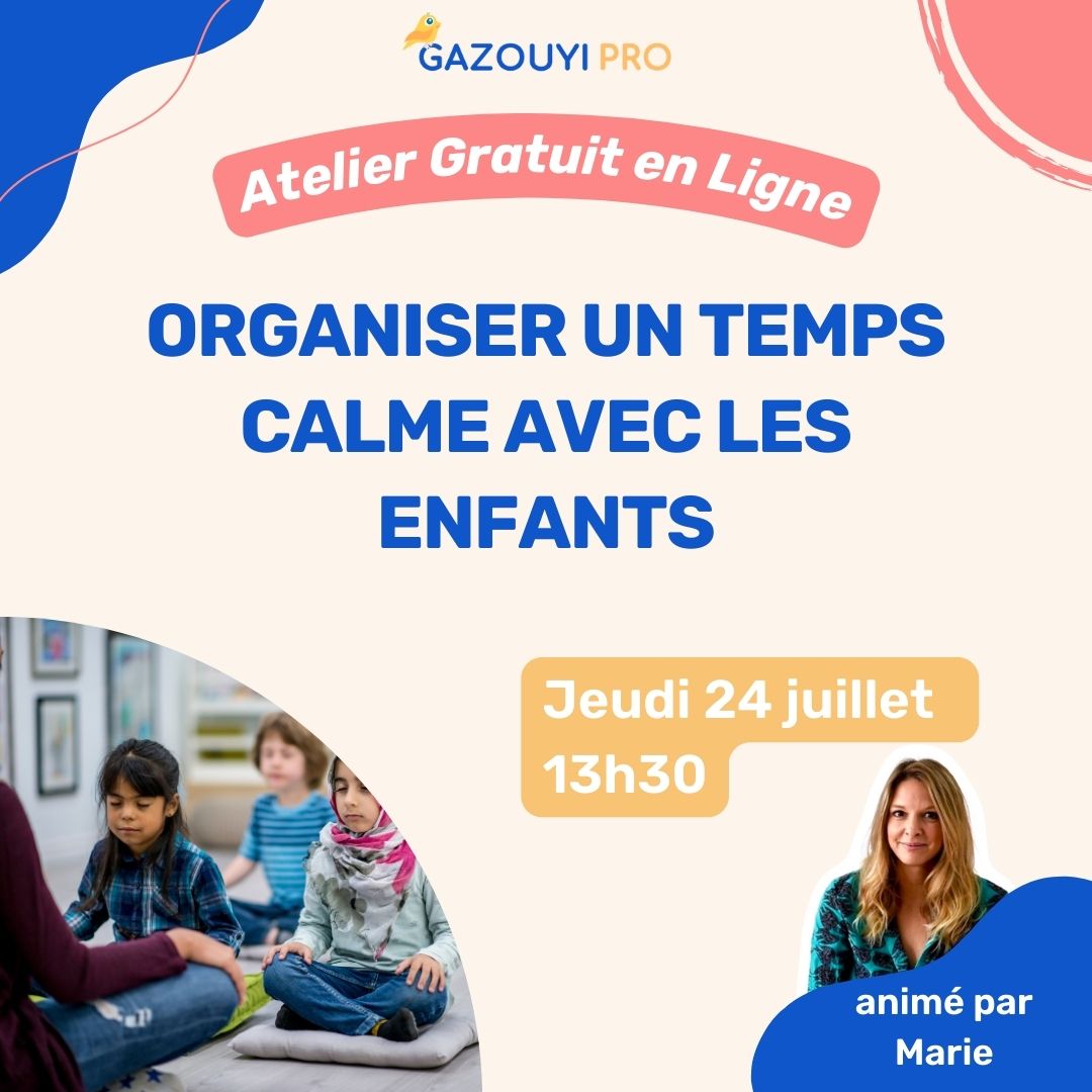 Organiser un temps calme avec les enfants
