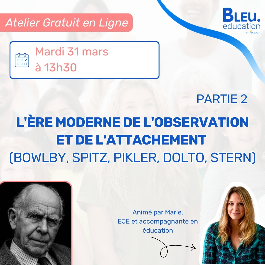 Partie 2 : L'ère moderne de l'observation et de l'attachement (Bowlby, Spitz, Pikler, Dolto, Stern)