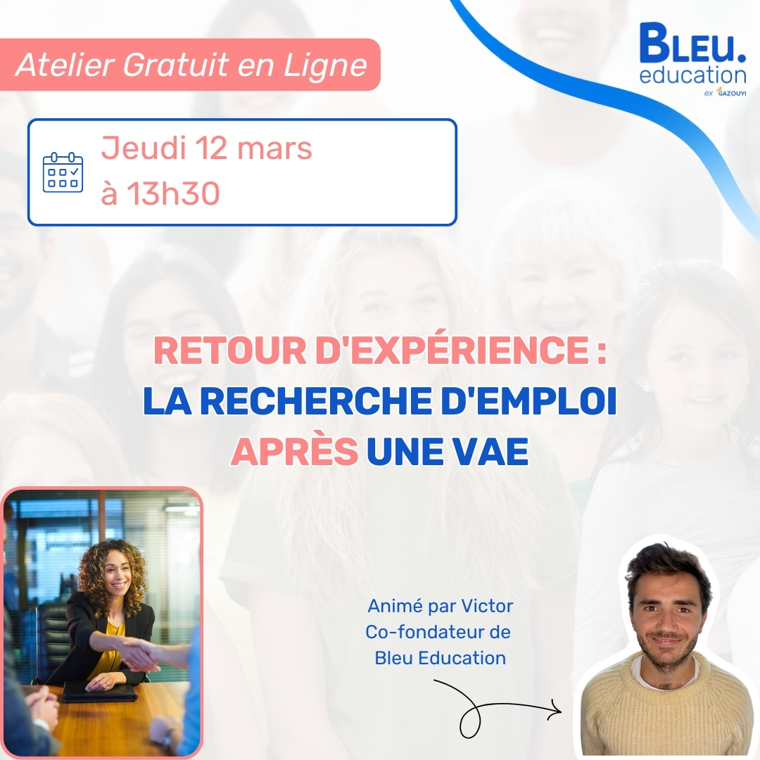 Retour d'expérience : la recherche d'emploi après une VAE