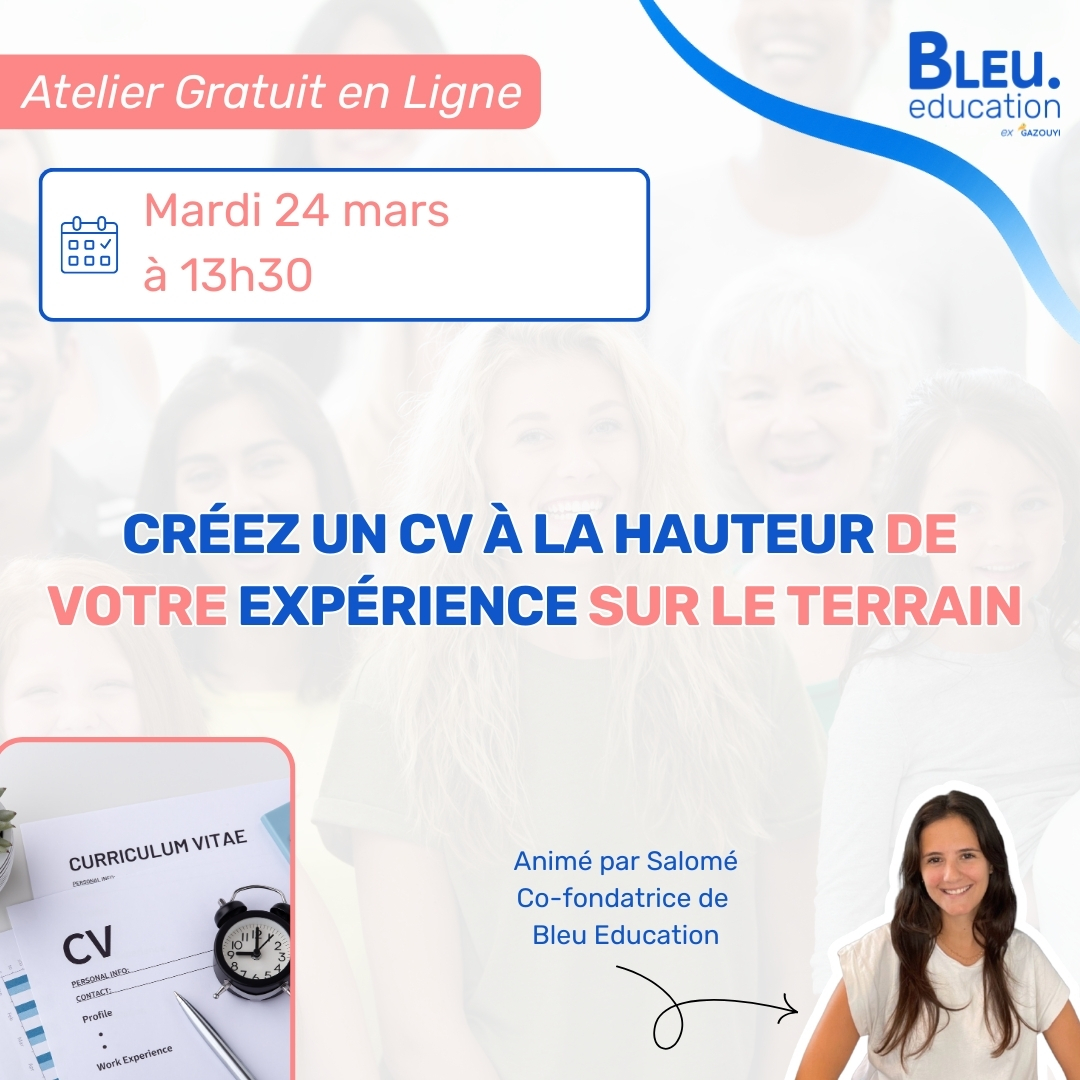Créez un CV à la hauteur de votre expérience sur le terrain 🚀