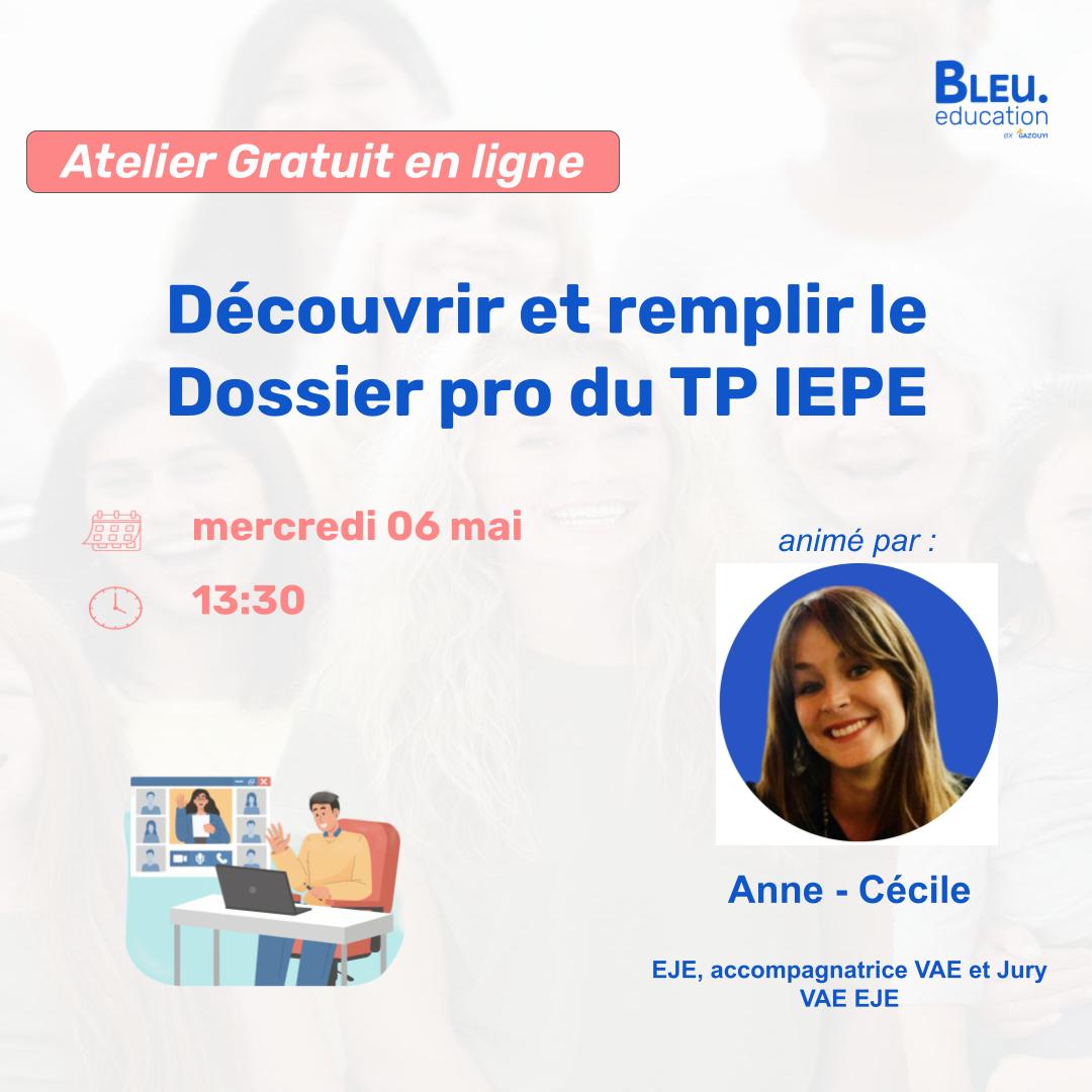 Découvrir et remplir le Dossier pro du TP IEPE