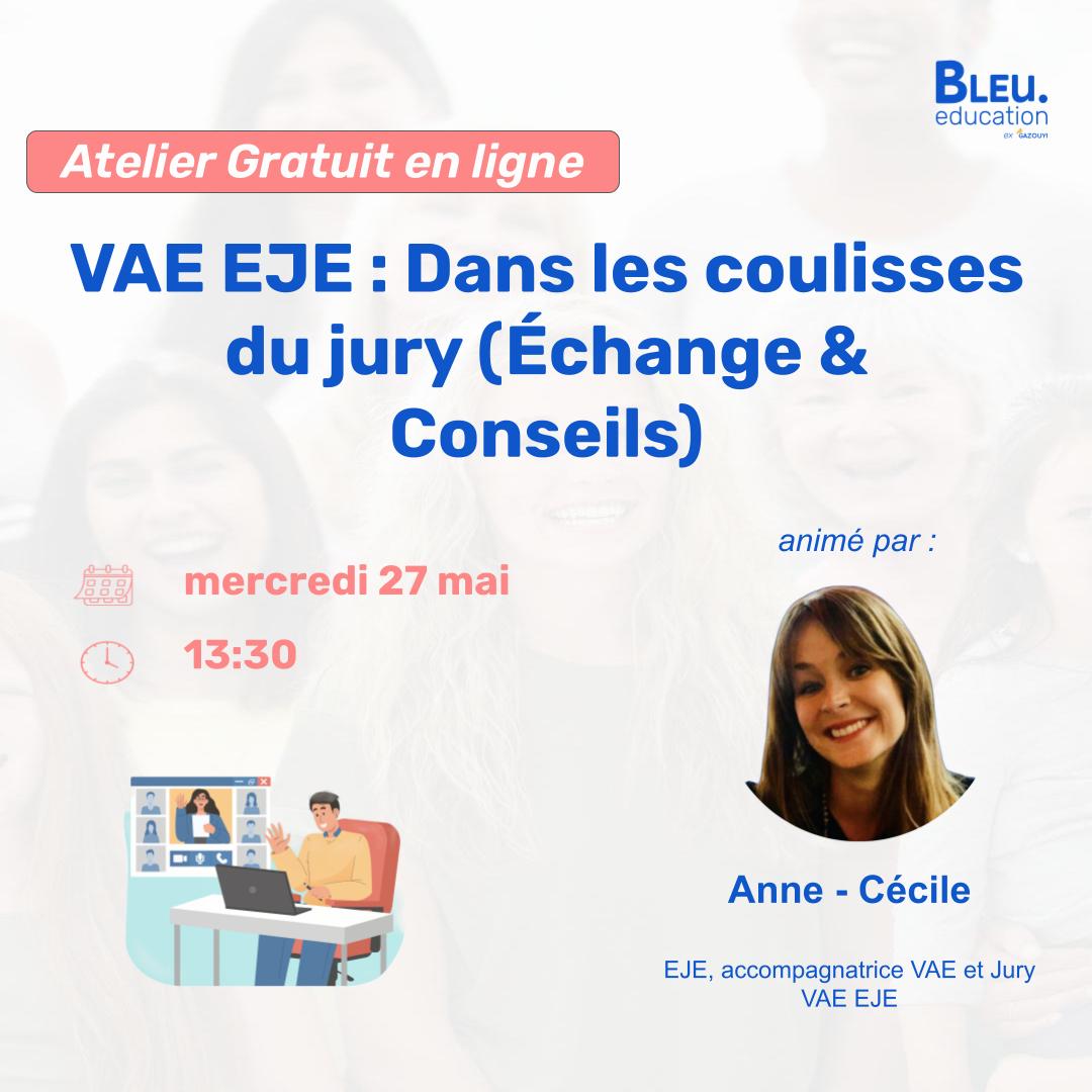 VAE EJE : Dans les coulisses du jury (Échange & Conseils)