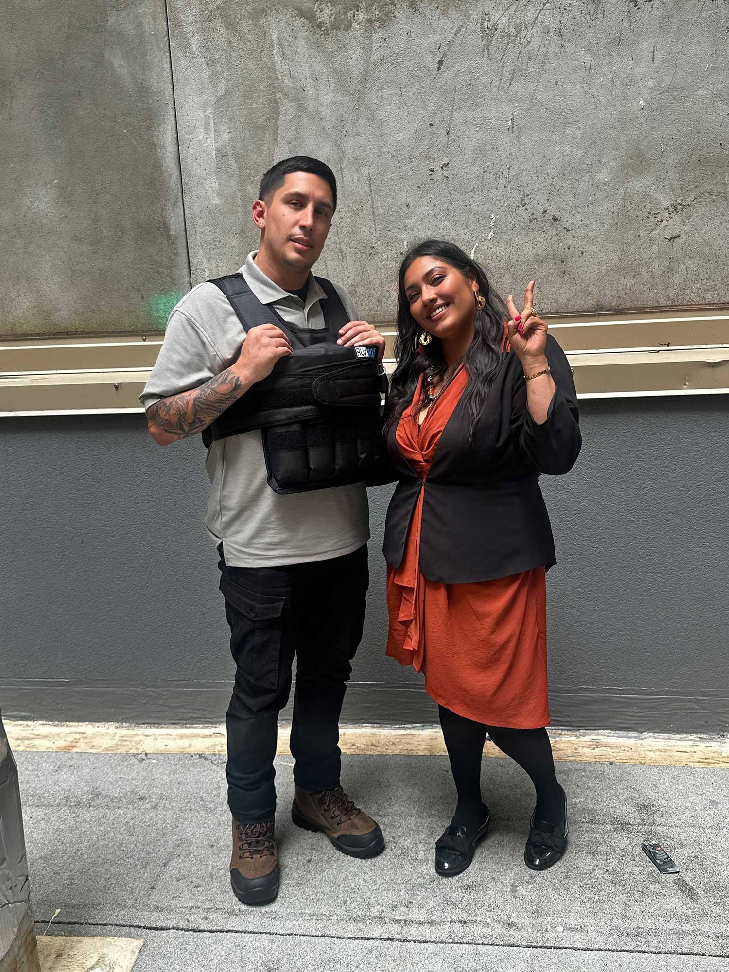 Keeping things running smoothly at the SpringHill Suites New York Manhattan Times Square are Chief Engineer Michael Pisacreta and Assistant General Manager Sana Arshad.