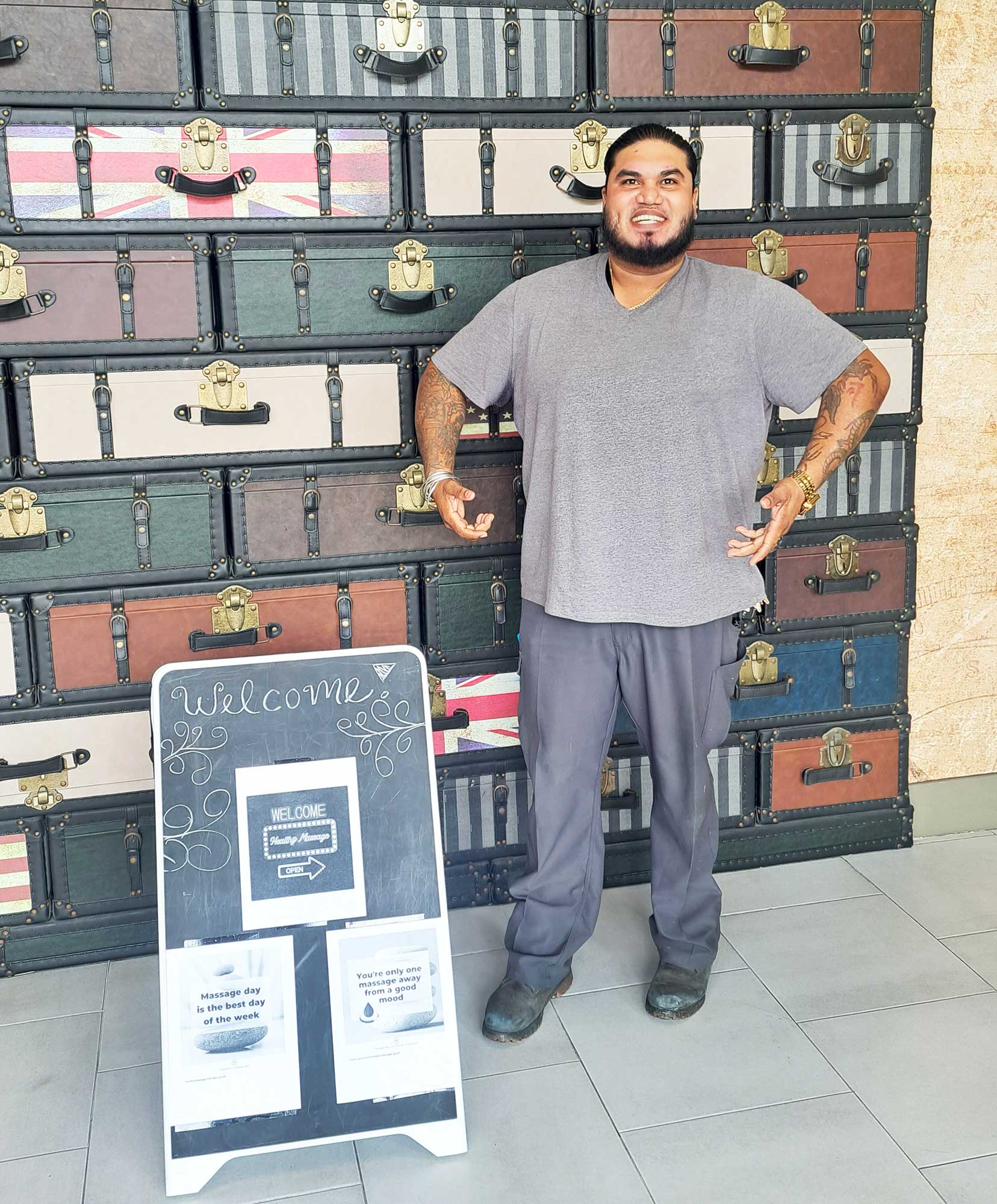 Sarfarz ‘Kevin’ Rahaman, area facility manager at the Comfort Inn JFK Airport and the Brookville Hotel at JFK, reminds us that a healthy body fuels a strong team.