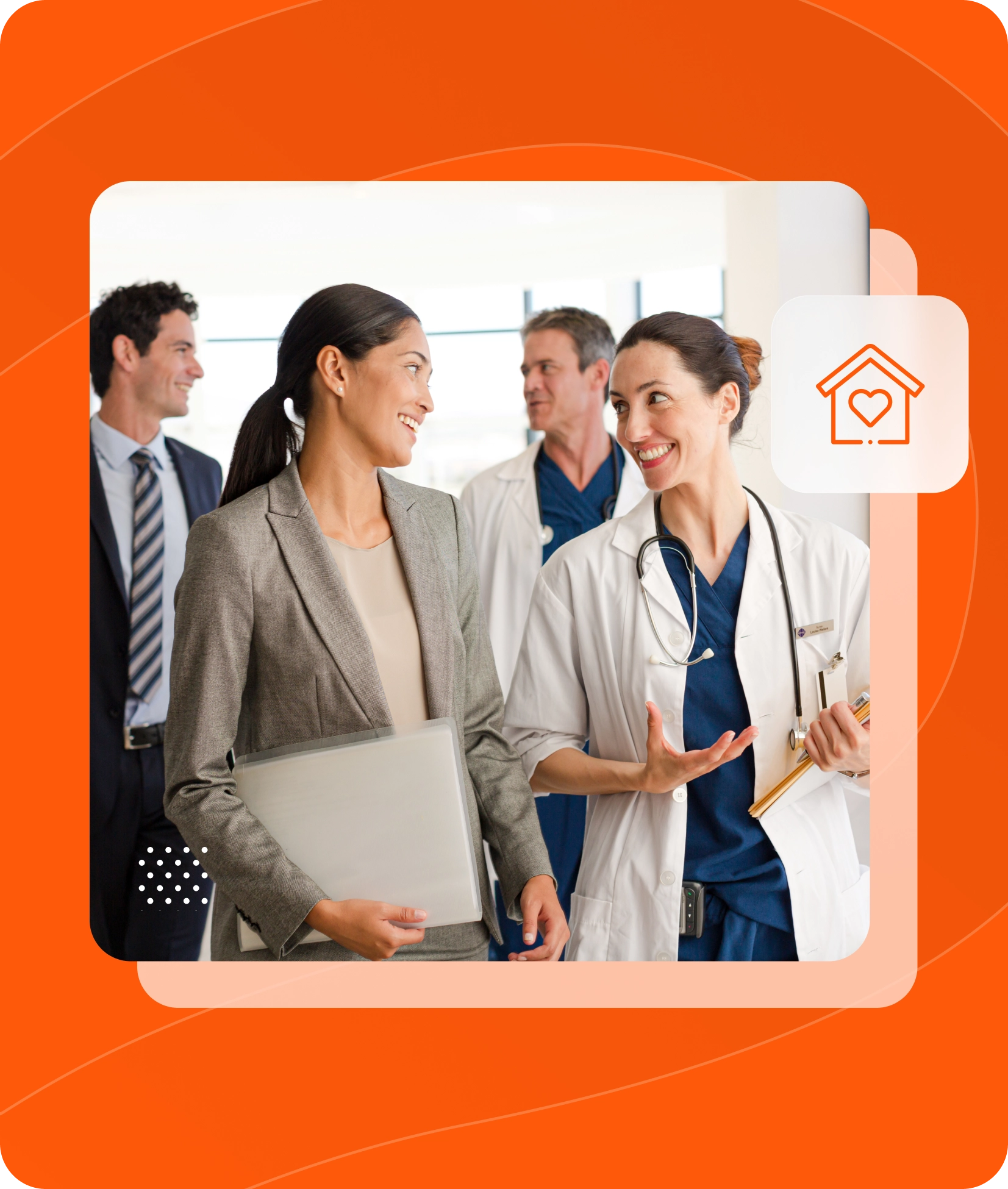 Healthcare professions in conversation