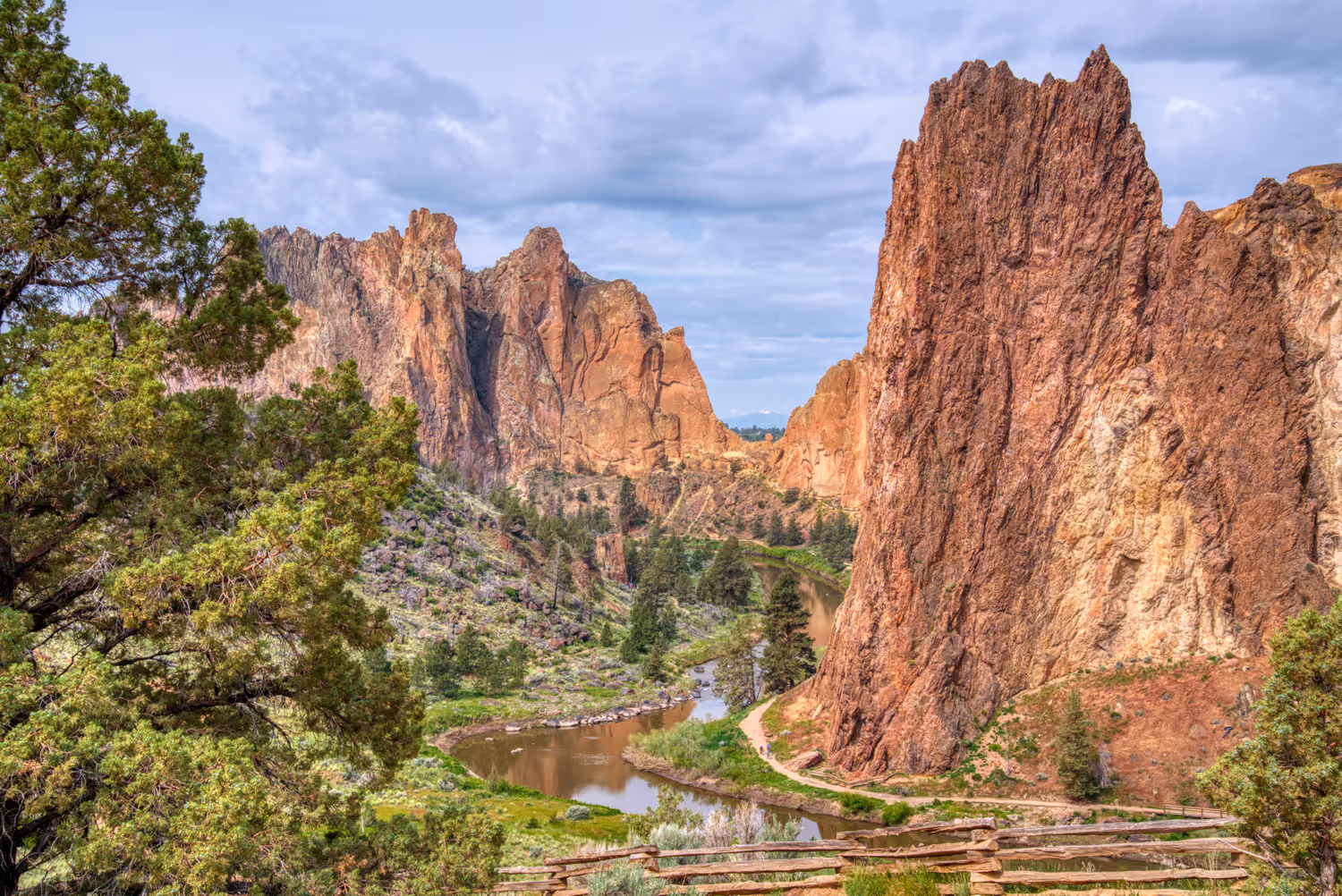 Smith Rock State Park near Redmond, OR.