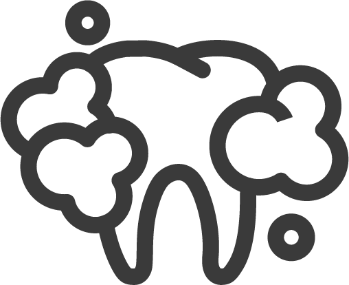 tooth cleaning icon