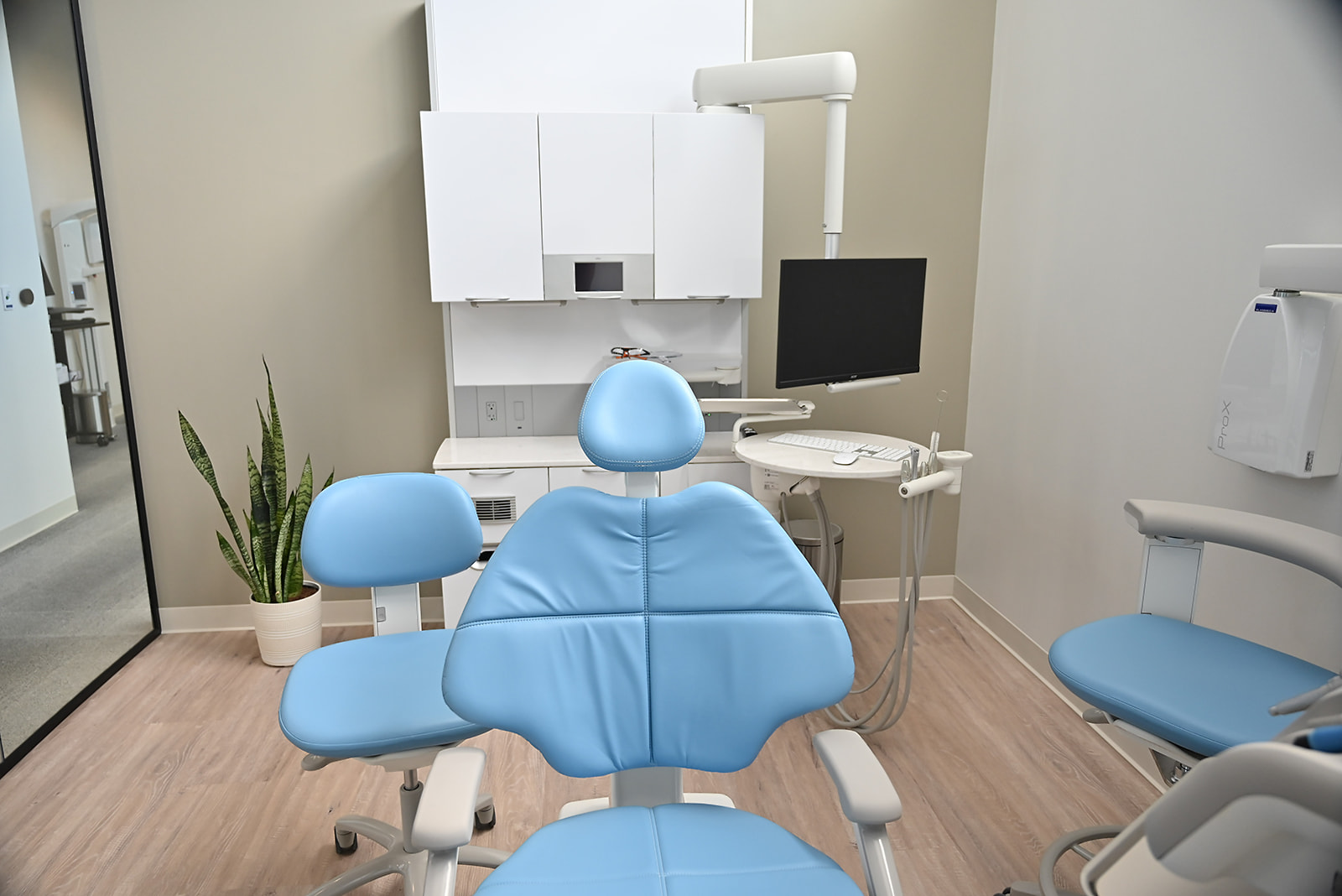 Treatment room at Lush Dental Heights in Houston, TX