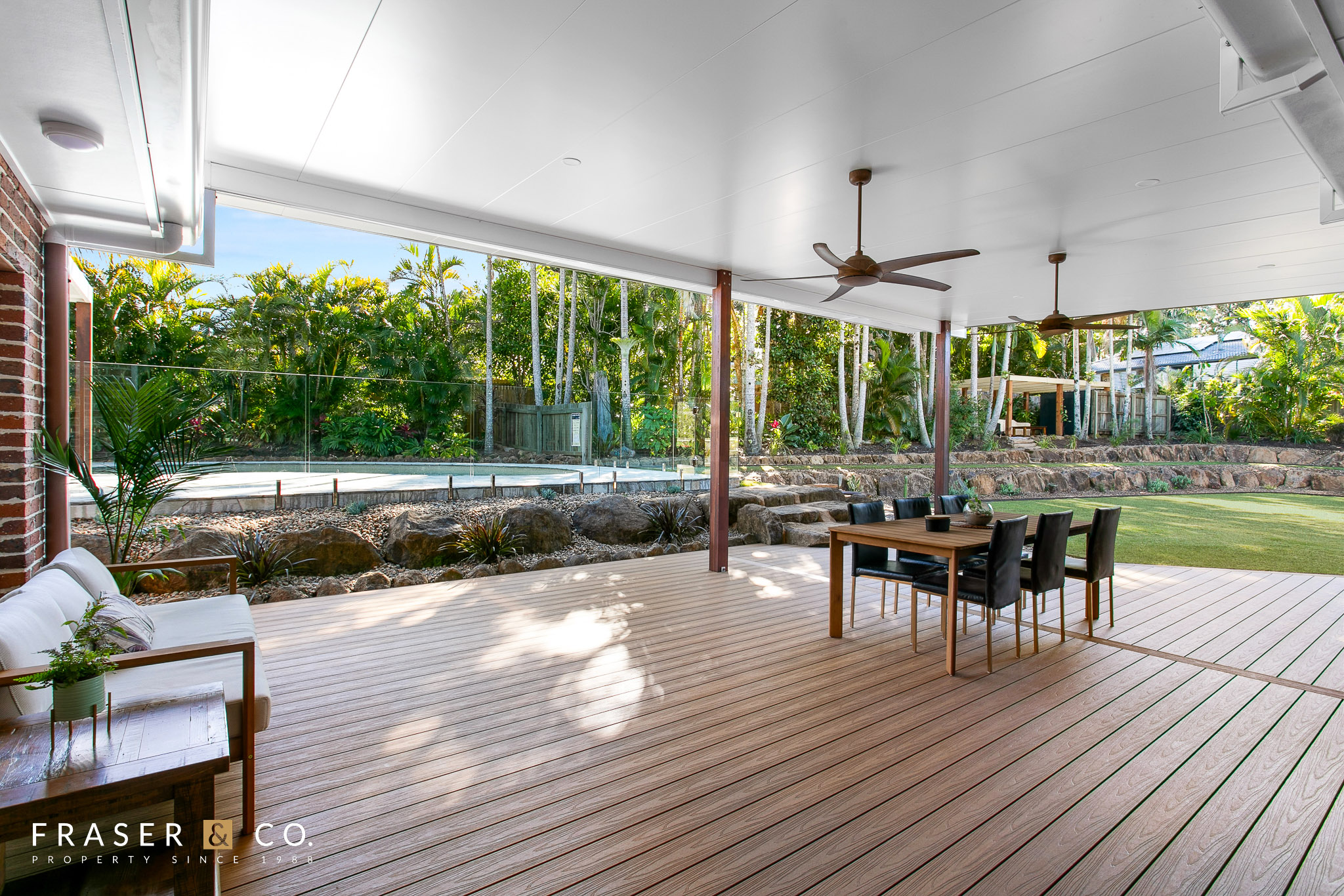 Deck at 1 Gumdale Court, Noosaville QLD 4566
