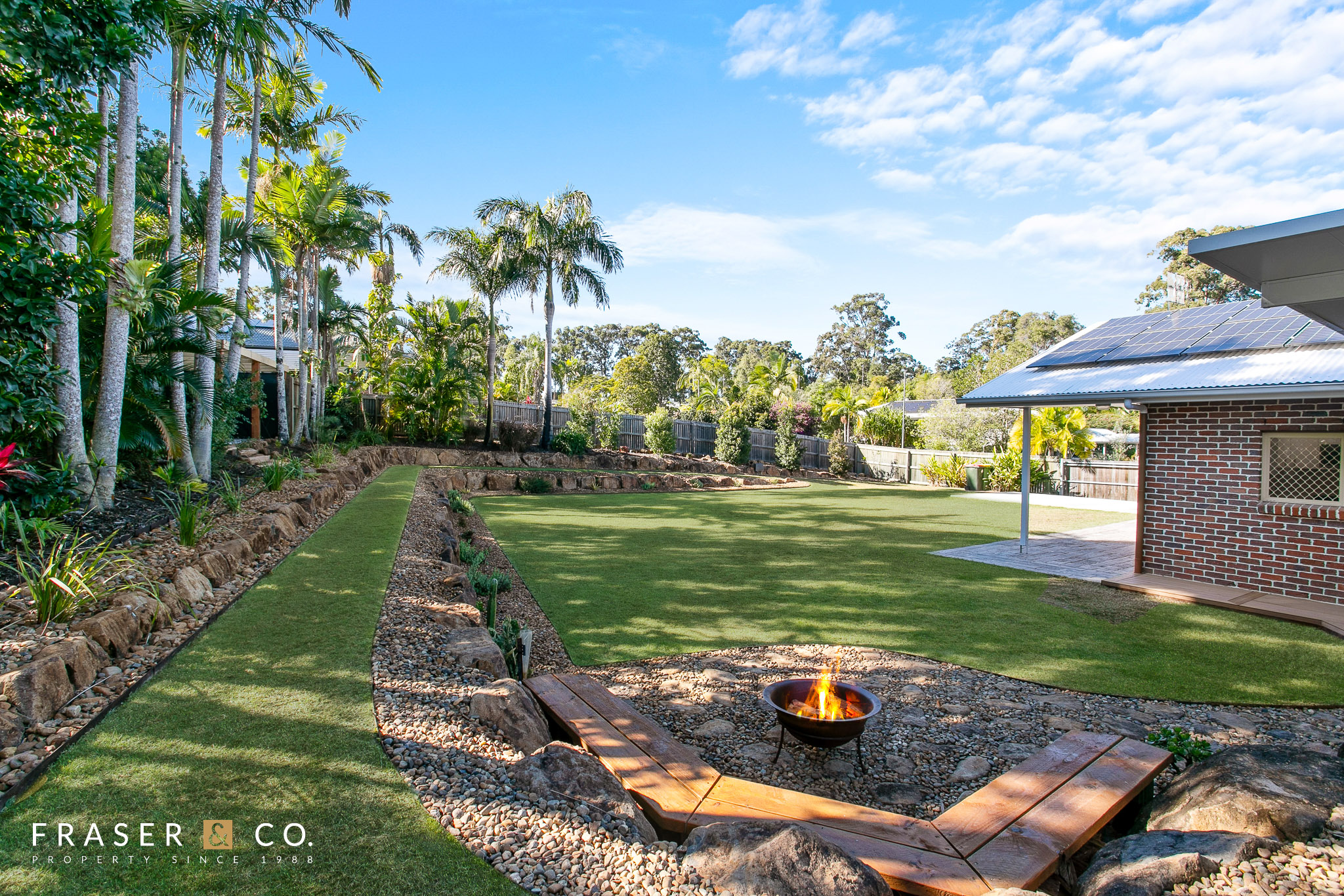 Backyard at 1 Gumdale Court, Noosaville QLD 4566