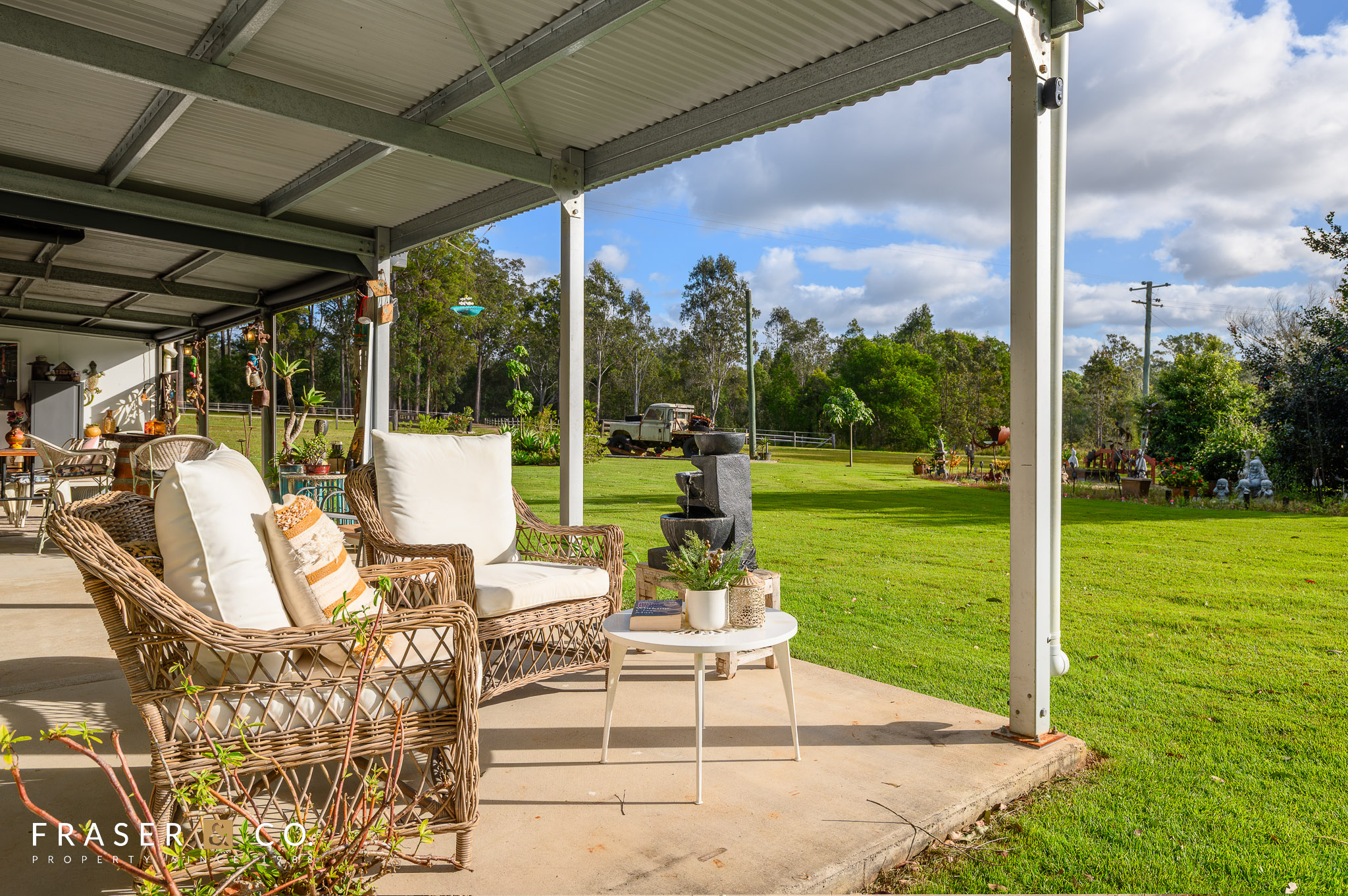 Backyard at 34 Toomey Street, Traveston QLD 4570