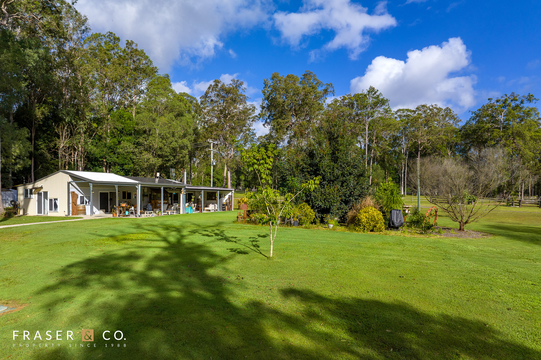 Backyard at 34 Toomey Street, Traveston QLD 4570