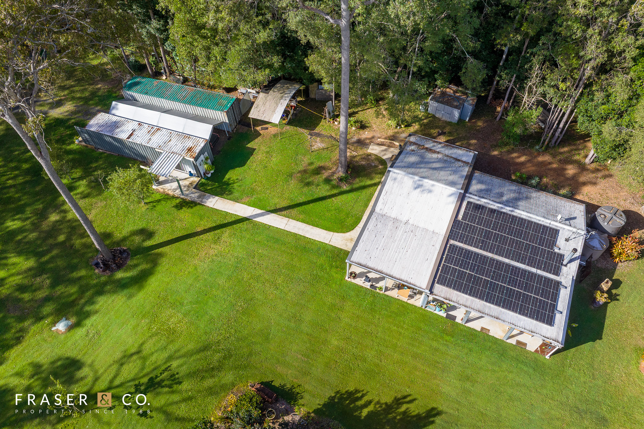 Aerial view of 34 Toomey Street, Traveston QLD 4570