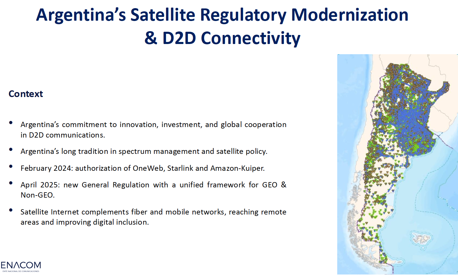 Argentina's regulator, Amazon Leo and the FCC on easing restrictions to prevent LEO interference with GEO operators