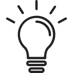 Light bulb icon