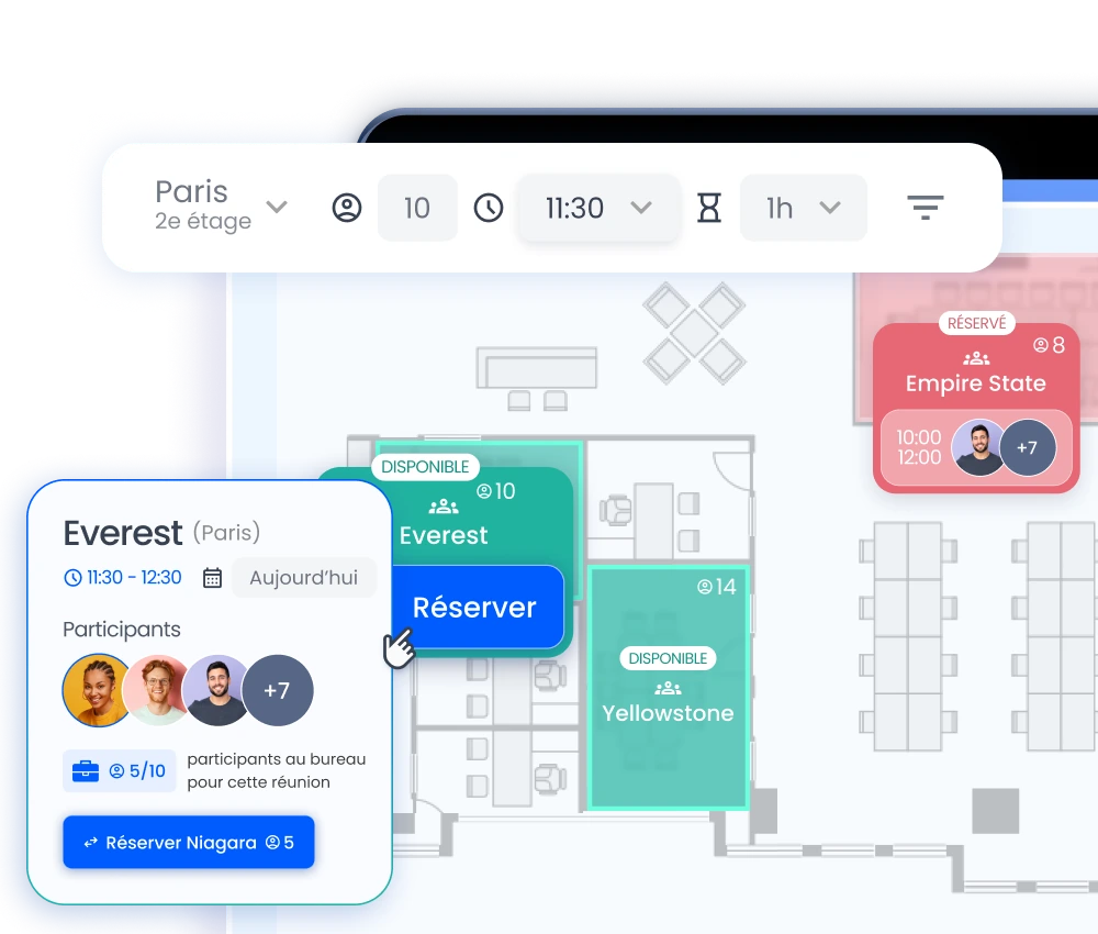 Help your employees find each other easily - deskare