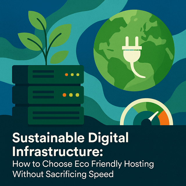 Sustainable Digital Infrastructure: How to Choose Eco-Friendly Hosting Without Sacrificing Speed