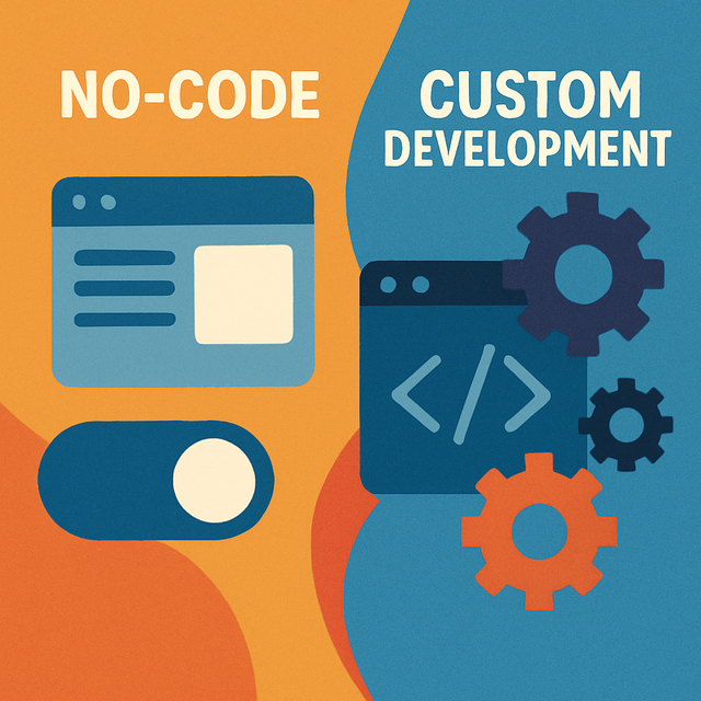 No-Code vs. Custom Development: What Every Non-Technical Founder Should Know Before Building Digital Products