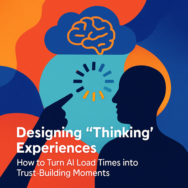 Designing “Thinking” Experiences: How to Turn AI Load Times into Trust-Building Moments