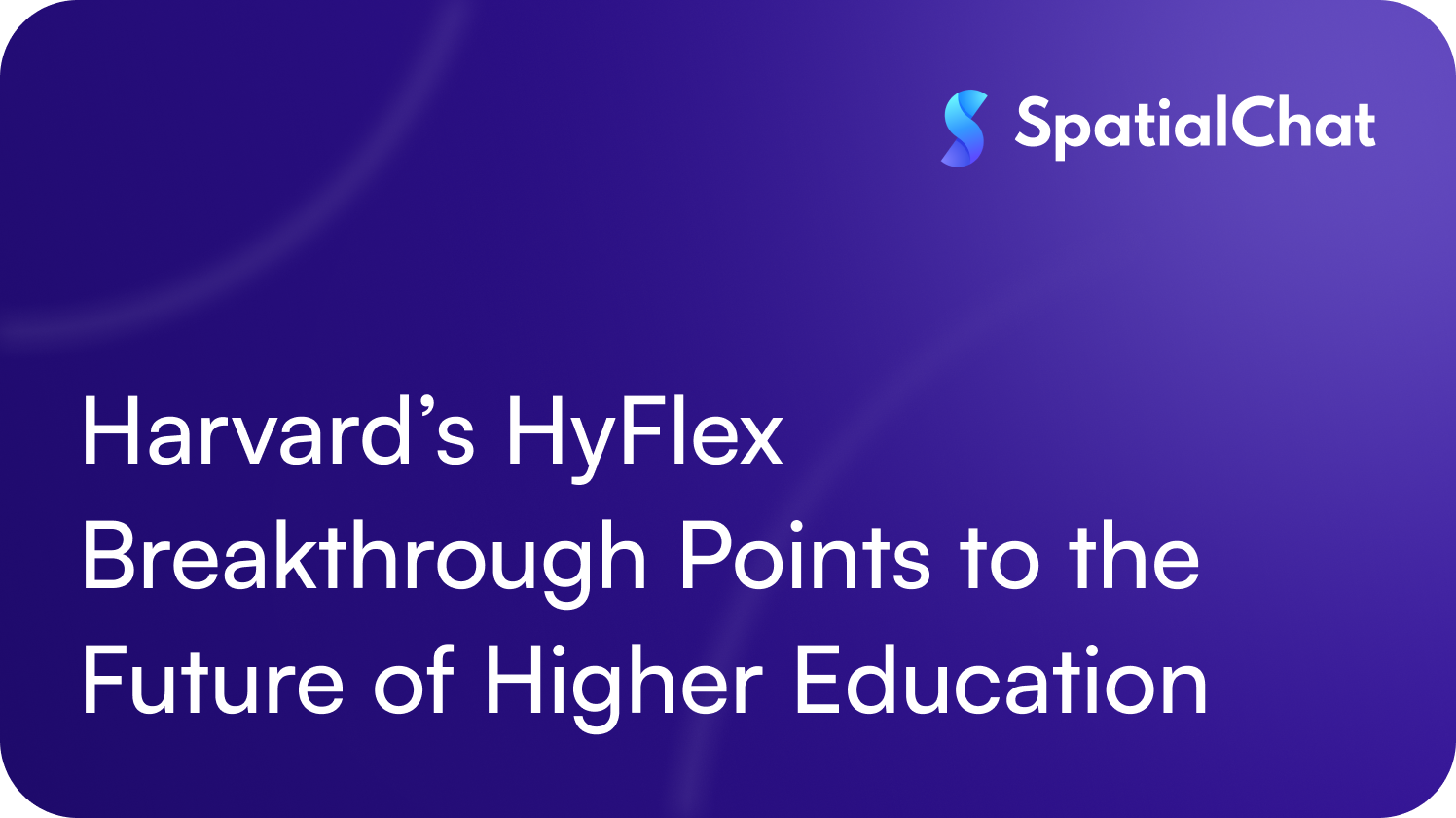 Feature image for Harvard’s HyFlex Breakthrough Points to the Future of Higher Education
