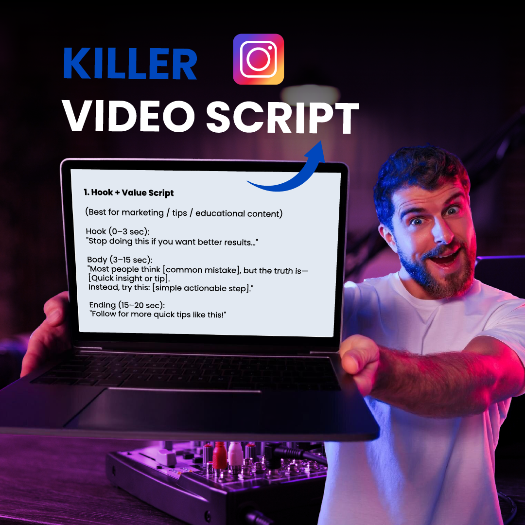 How to Create a Killer Video Script for Instagram in 2026 [For B2B Creators]