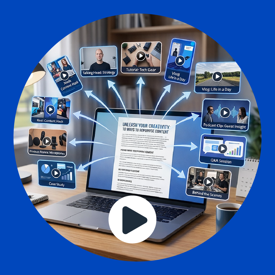 How to Turn One Blog Into 10 Video Ideas (The B2B Content Multiplier Framework)