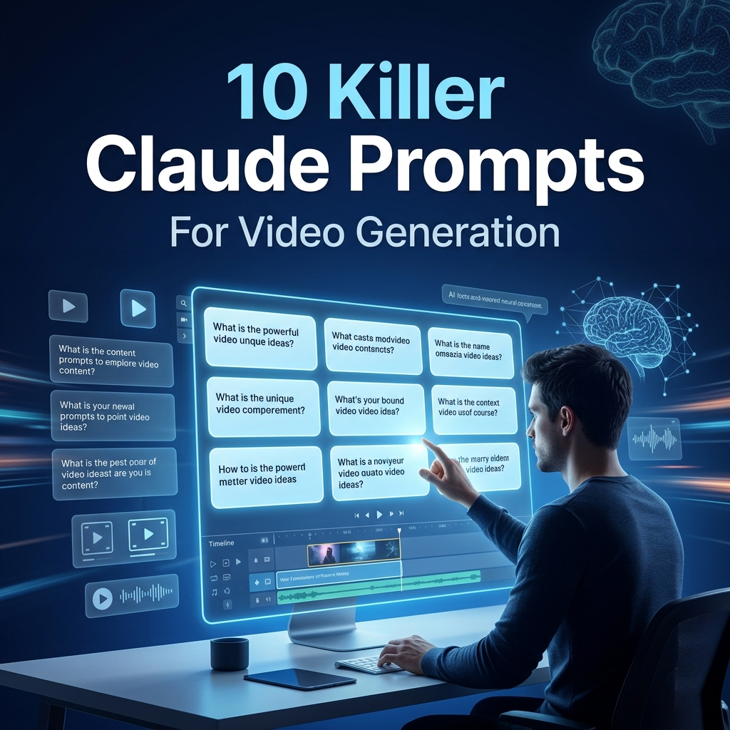 10 Killer Claude Prompts for Video Generation