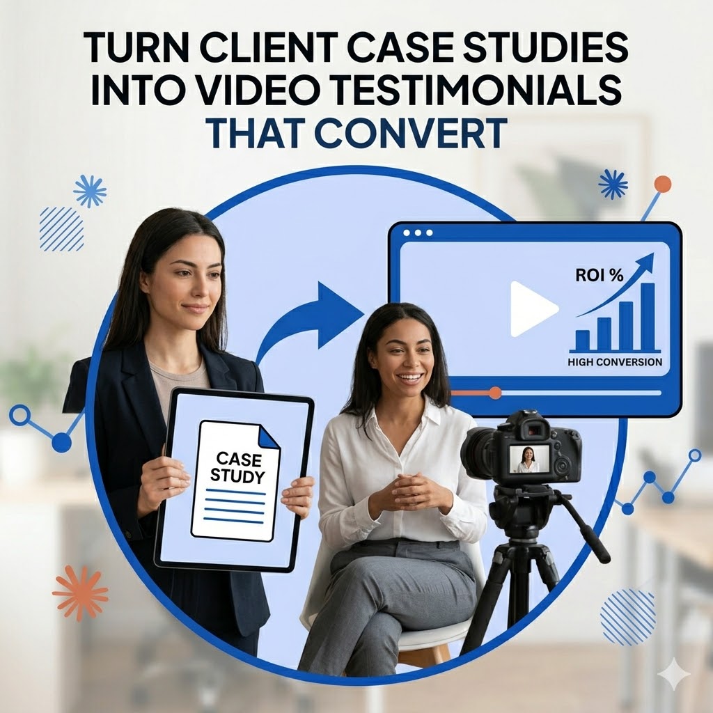 How to Turn Client Case Studies into Video Testimonials That Convert