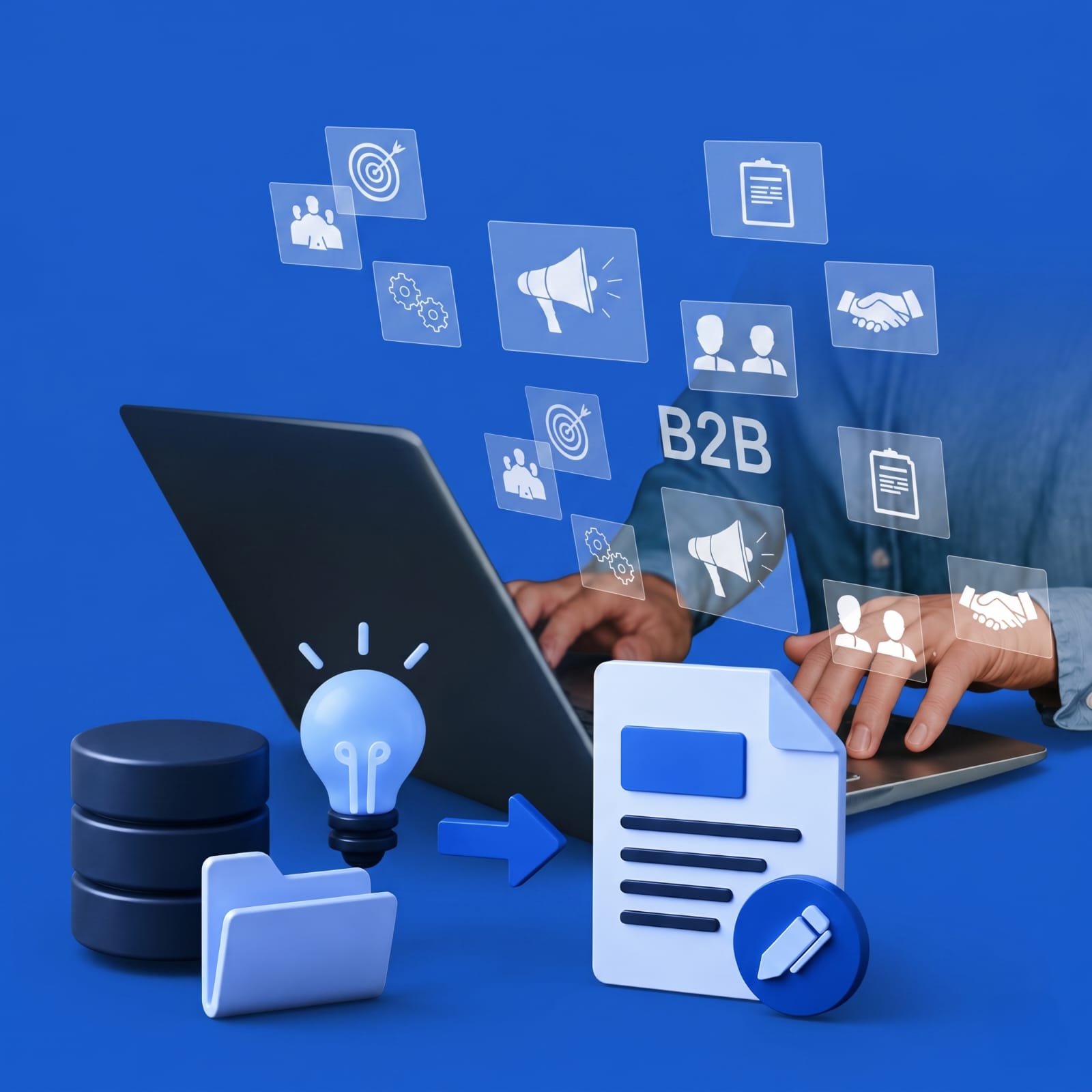 How to Use Internal Knowledge and Data to Create Unique B2B Content